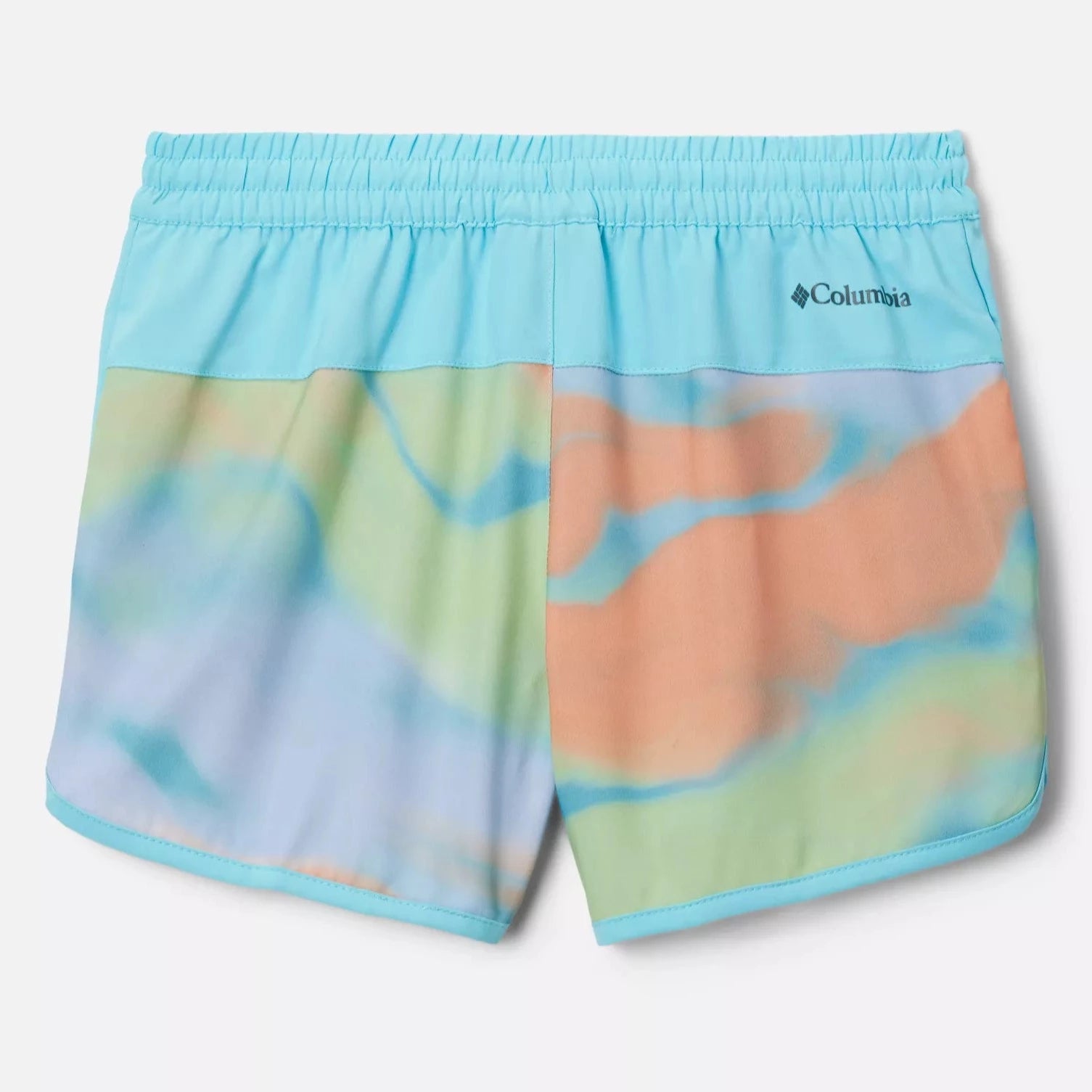 Columbia Men's Aquamarine Undercurrent Sandy Shores Swim Boardshorts - Quick-Dry Beach Shorts for Swimming, Surfing & Summer Vacations