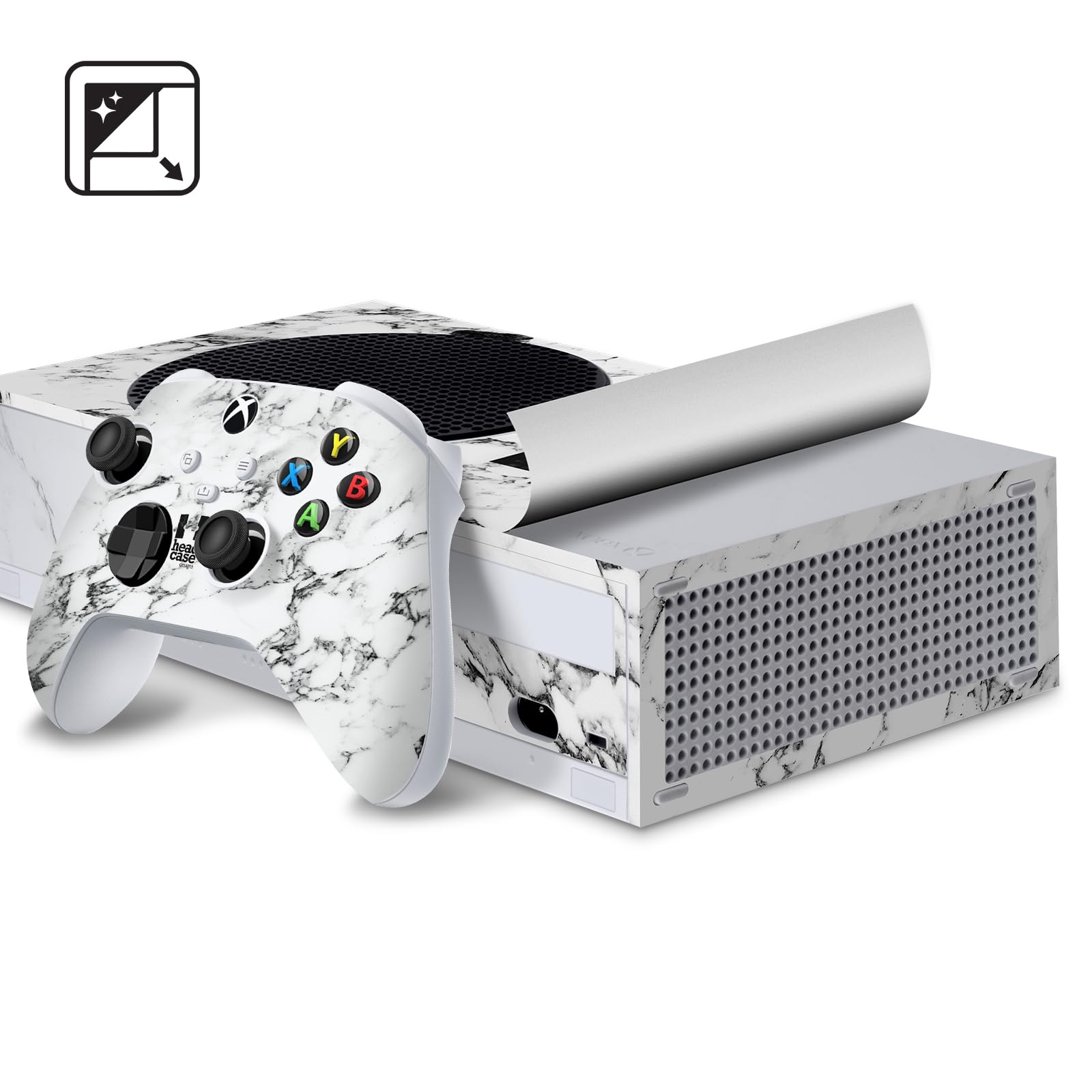 Head Case Designs Licenza Ufficiale Cat Coquillette Ricci Mix Arte Vinile Sticker Gaming Pelle Adesivo Compatibile con Xbox Series S Console - Protezione Personalizzata per Gaming Lounge e Tornei