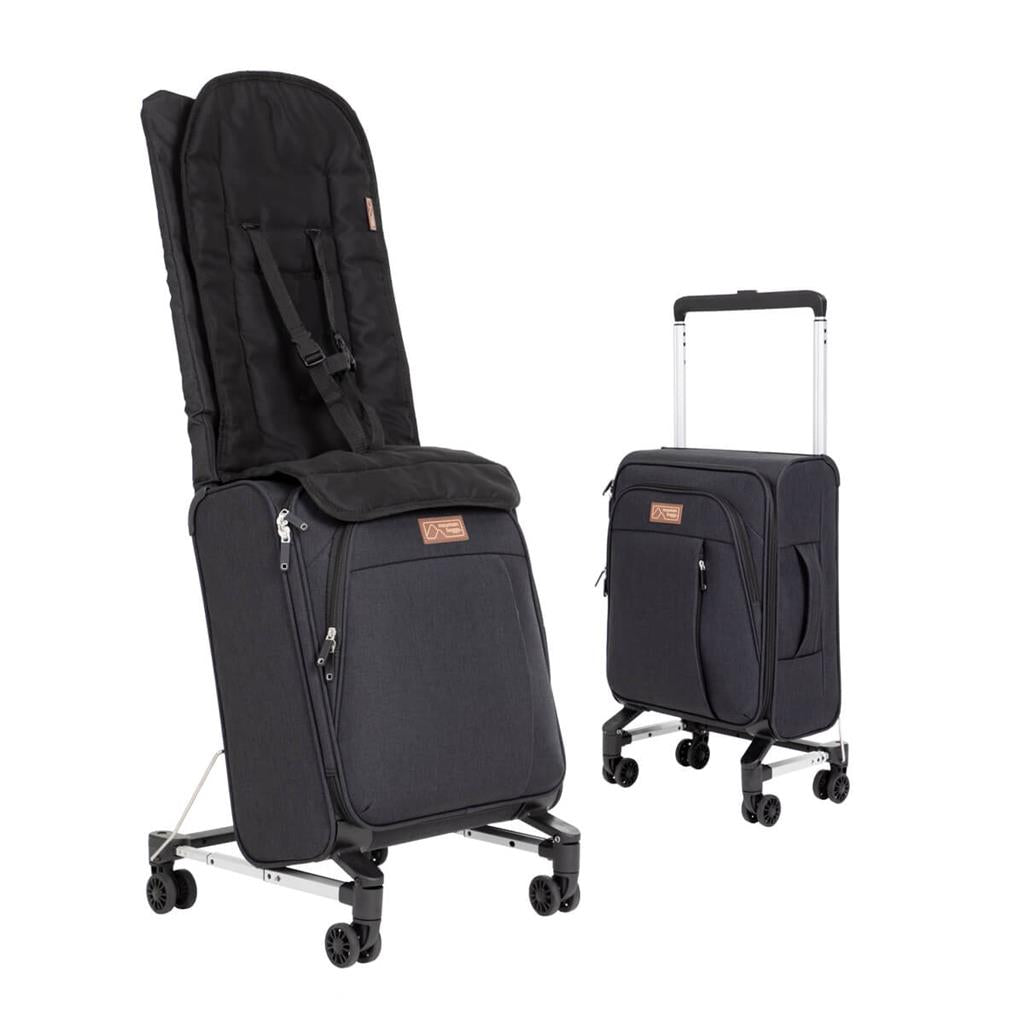 Mountain Buggy Skyrider Travel Stroller - Lightweight Compact Luggage Stroller for Airports & Travel - Perfect for Toddlers & Kids on Family Trips