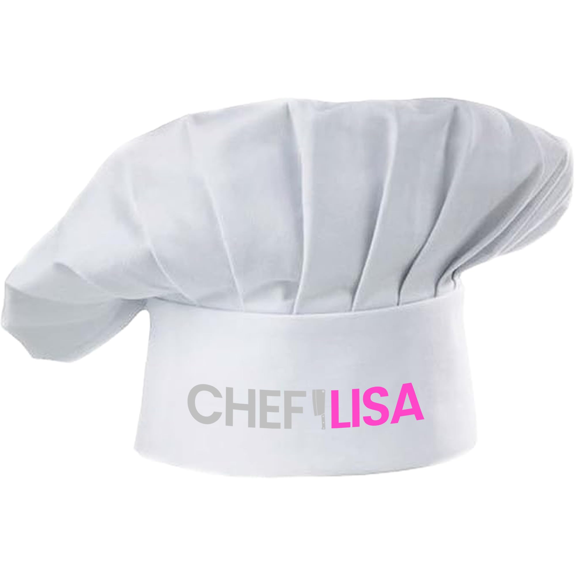 Custom Name Personalized Chef Hat - Adjustable Kitchen Cooking Hat for Men & Women, Baker Hat for Mom & Dad | Perfect for Professional Chefs, Home Cooks & Baking Enthusiasts