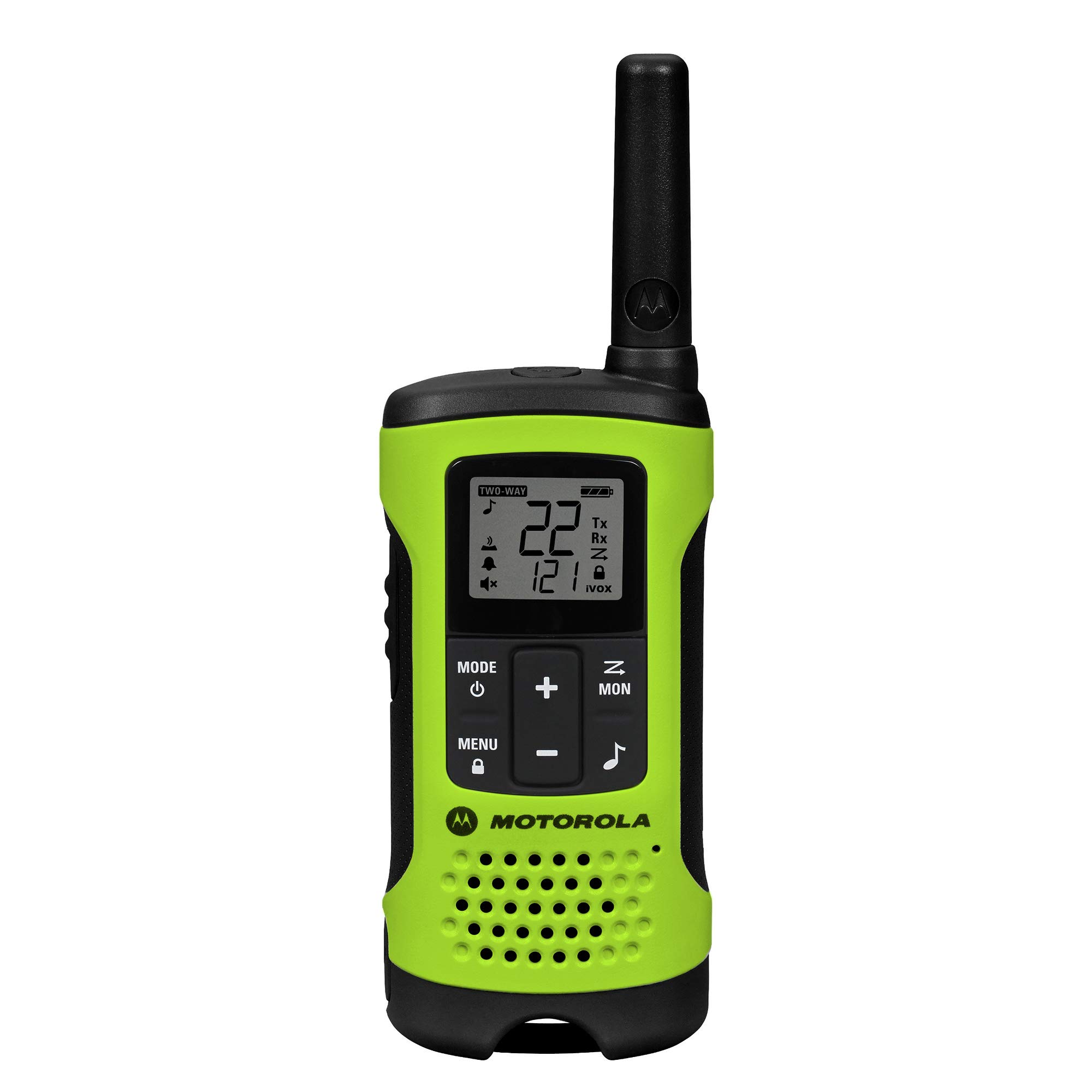 Motorola Talkabout T605 35-Mile Range Two-Way Radios (12-Pack, Lime Green) - Perfect for Outdoor Adventures, Camping, Hiking & Emergency Communication