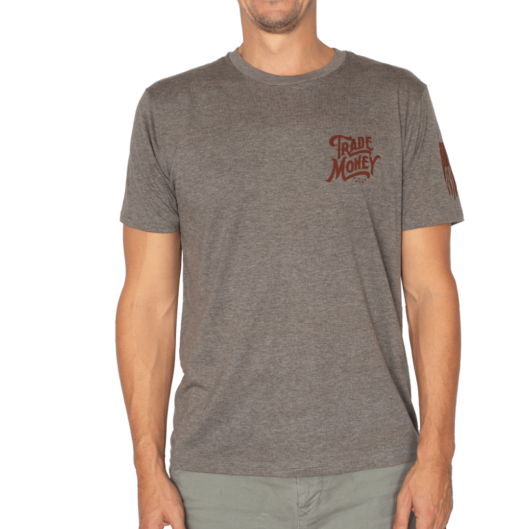 The Mantra Tee - Premium Cotton T-Shirt in Steel Grey | Comfortable & Stylish Casual Wear for Men & Women | Perfect for Everyday Outfits, Lounge Wear & Street Style