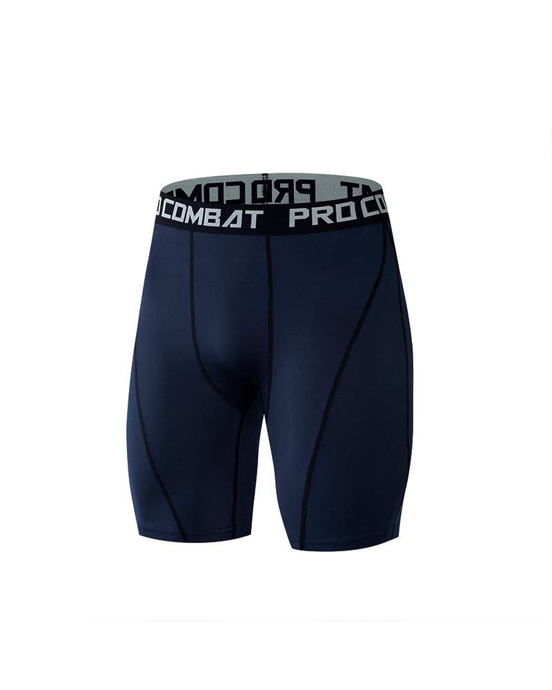 **Men's Compression Shorts - Moisture-Wicking Athletic Underwear for Cycling, Gym, Basketball & Workouts | Performance Base Layer for Active Men**    *(Use Cases: Ideal for high-intensity workouts, sports recovery, running, and daily training to enhance muscle support and comfort.)*