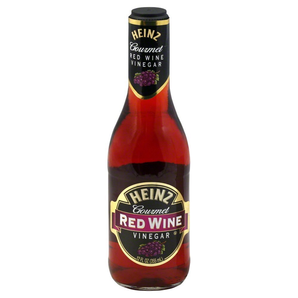 Heinz Gourmet Red Wine Vinegar 12 oz - Premium Italian Wine Vinegar for Salads, Marinades & Cooking - Gluten Free & Non-GMO