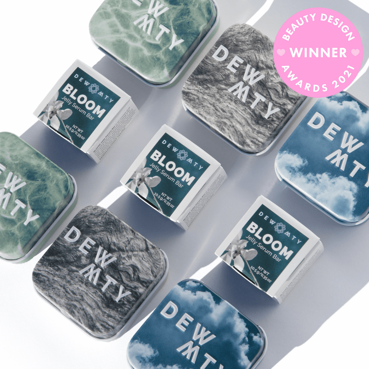 BLOOM JELLY SERUM BAR STARTER KIT - Hydrating Skincare Set for Glowing Skin | Perfect for Daily Facial Care & Spa Night Routine