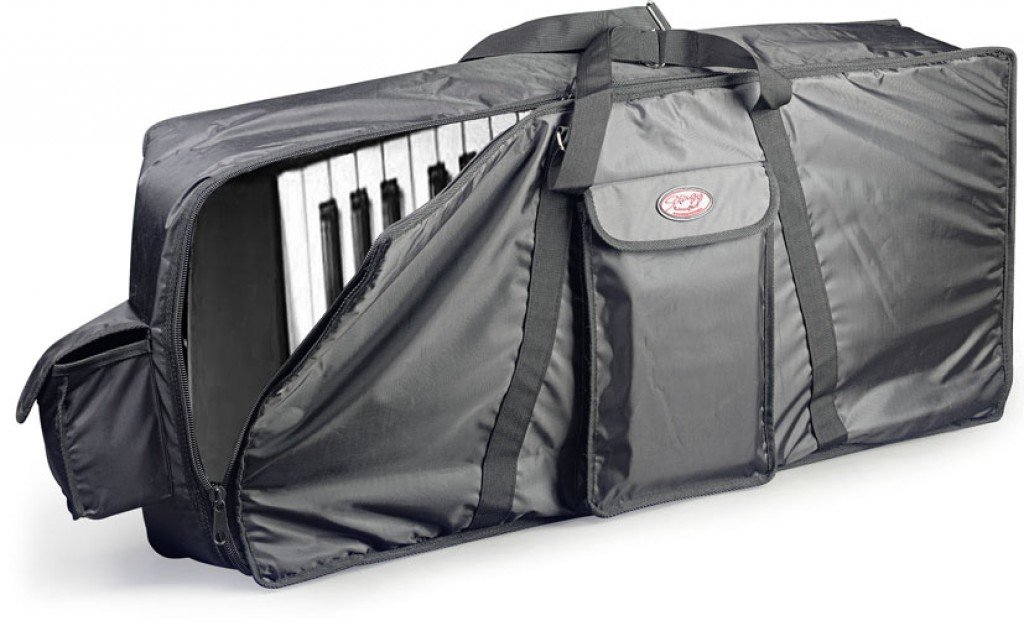 Stagg K10-150 Standard 10mm Nylon Keyboard Bag - Black | Durable Padded Case for Digital Pianos & Synthesizers | Perfect for Musicians, Travel & Storage