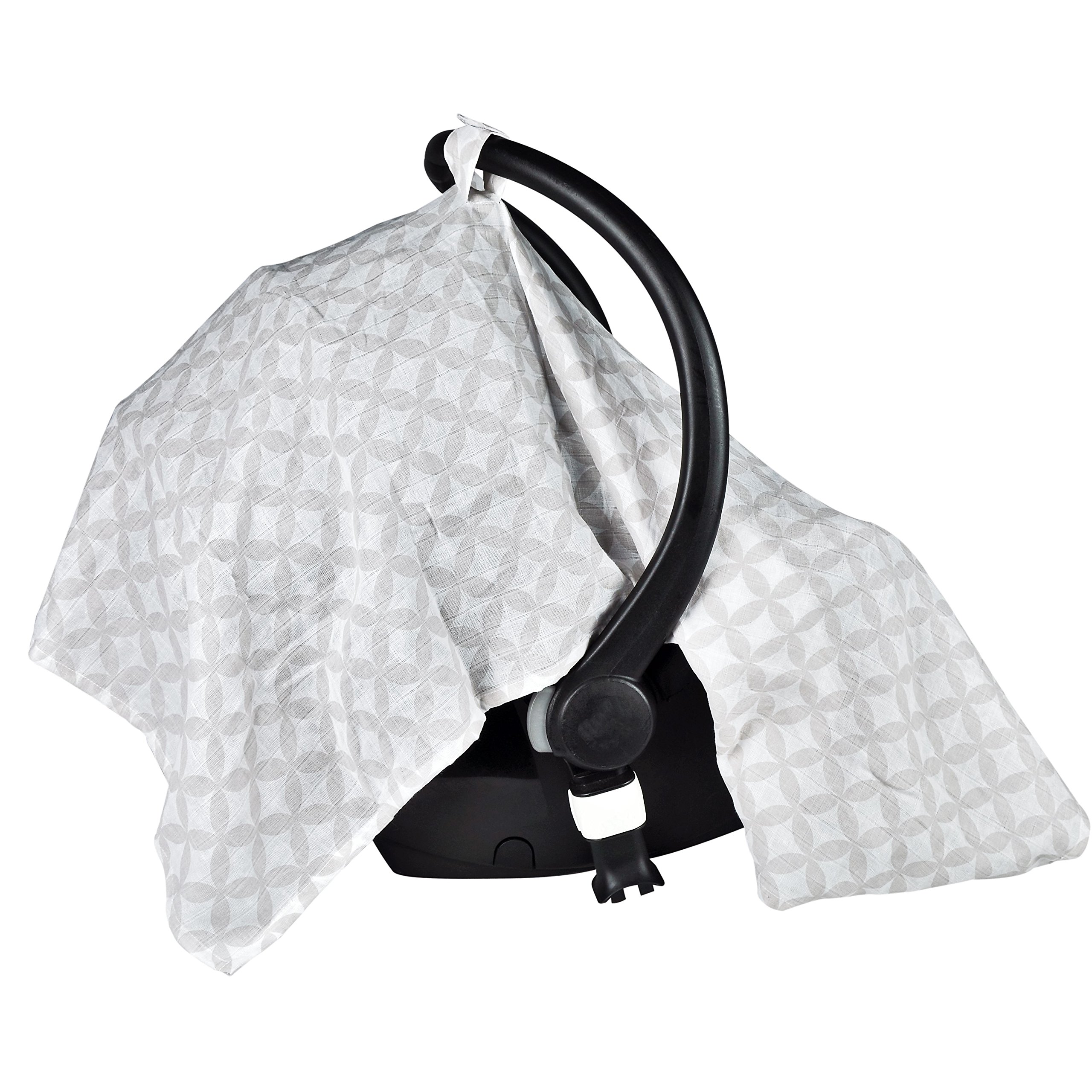 Scuddles Baby Car Seat Covers & Canopy - Universal Fit for All Car Seats, Sun Protection for Infants & Toddlers, Easy Installation & Machine Washable (SC-CC-01) | Perfect for Road Trips, Daily Commutes & Outdoor Adventures