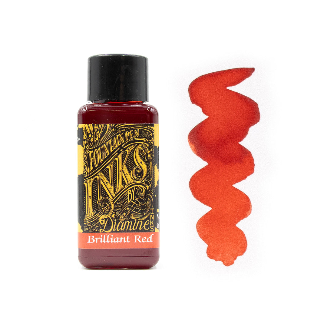 Premium Diamine Fountain Pen Ink 30ml Bottle - Vibrant Colors for Calligraphy, Journaling & Artistic Writing - Perfect for Fountain Pens, Dip Pens & Ink Drawing
