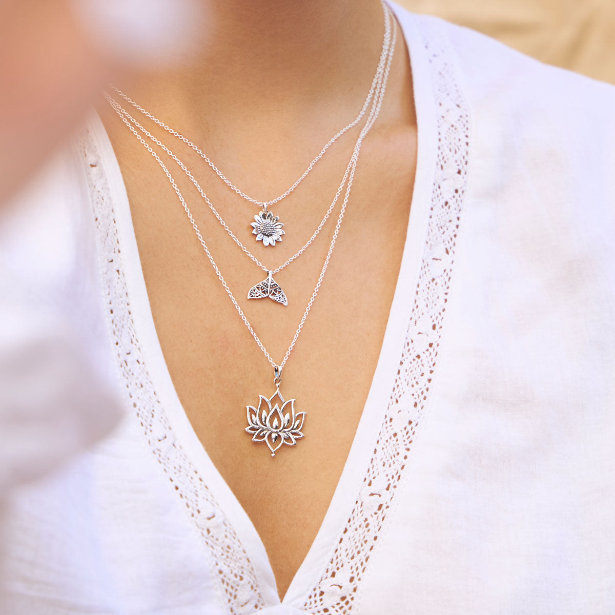 Blossoming Lotus Necklace - Elegant Floral Pendant Jewelry for Women | Perfect Gift for Birthday, Anniversary & Special Occasions
