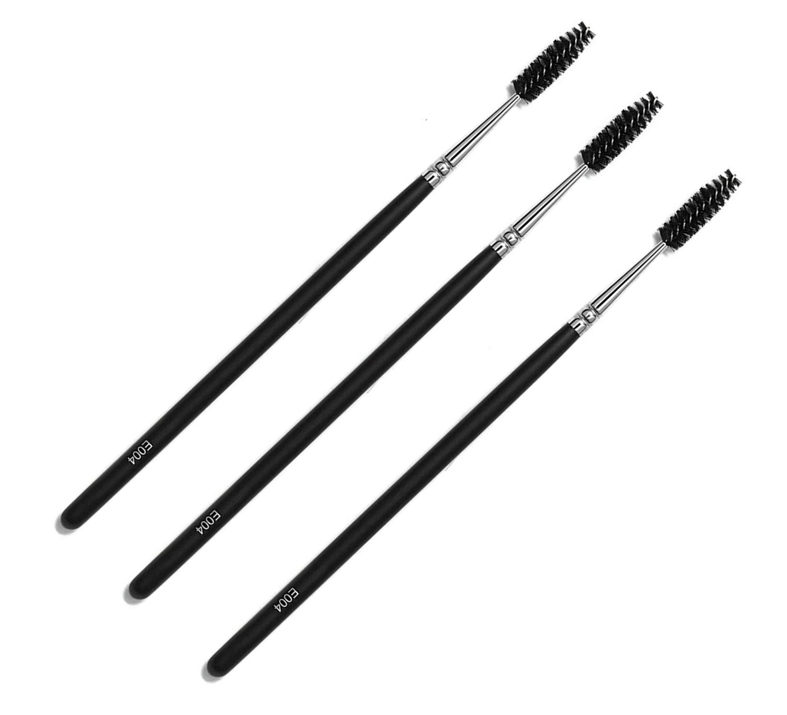 Elecsera Professional Eyelash Extension Wands - 3 Pack Mascara & Eyebrow Brushes for Perfect Makeup Application | Ideal for Salon, Home Use & Travel Beauty Kit