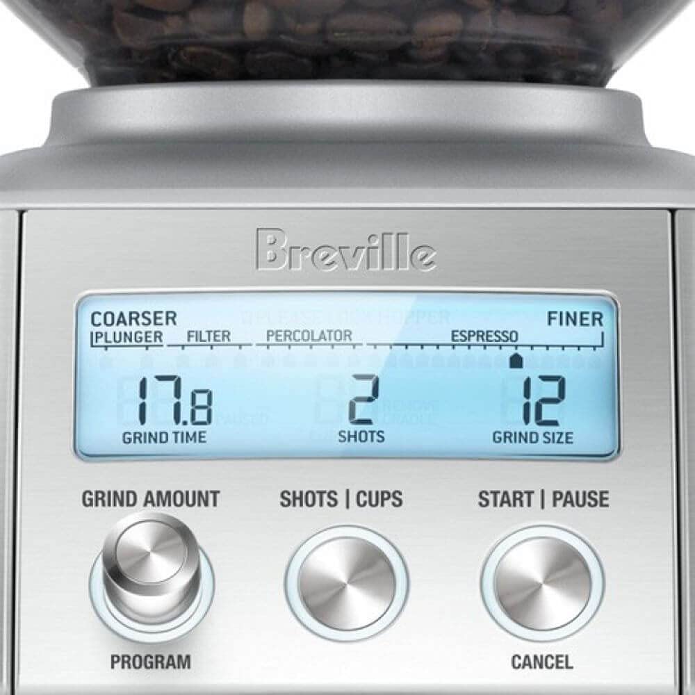 Breville Smart Grinder Pro - Premium Stainless Steel Coffee Grinder for Espresso, French Press & Pour Over - Perfect for Home Baristas & Coffee Enthusiasts
