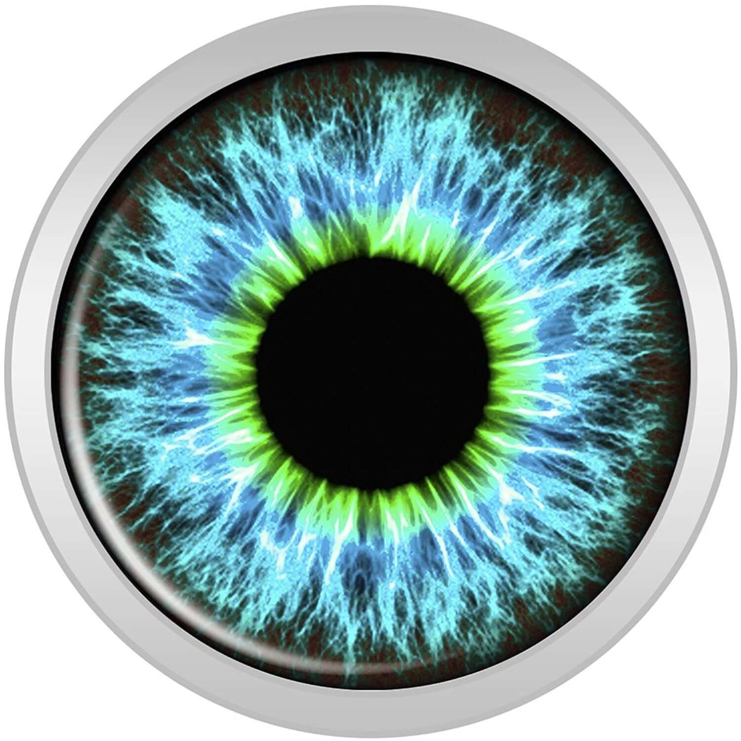 Evil Eyes Single Flare Ear Tunnel Plugs Set | UZ083 | Stylish Body Jewelry for Stretching & Everyday Wear
