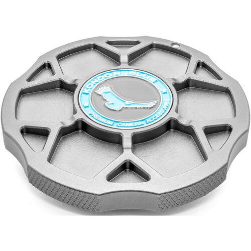 Kondor Blue Aluminum Body Cap for Canon RF Mount Cameras - Durable Space Gray Lens Cover | Perfect for Camera Protection & Storage | DSLR & Mirrorless Accessories