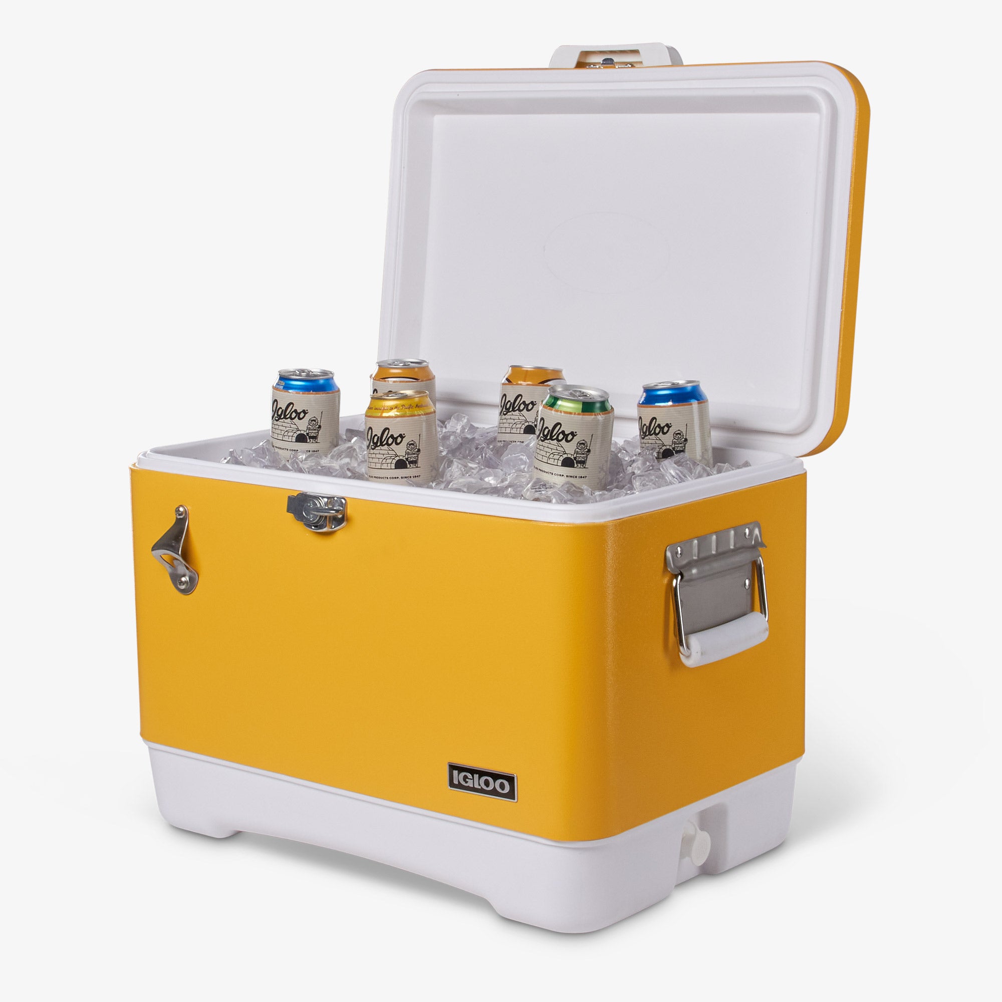 Legacy 54 Qt Cooler - Heavy Duty Ice Chest for Camping, Fishing, and Outdoor Adventures - Premium Insulated Cooler for Picnics, Tailgating, and Beach Trips