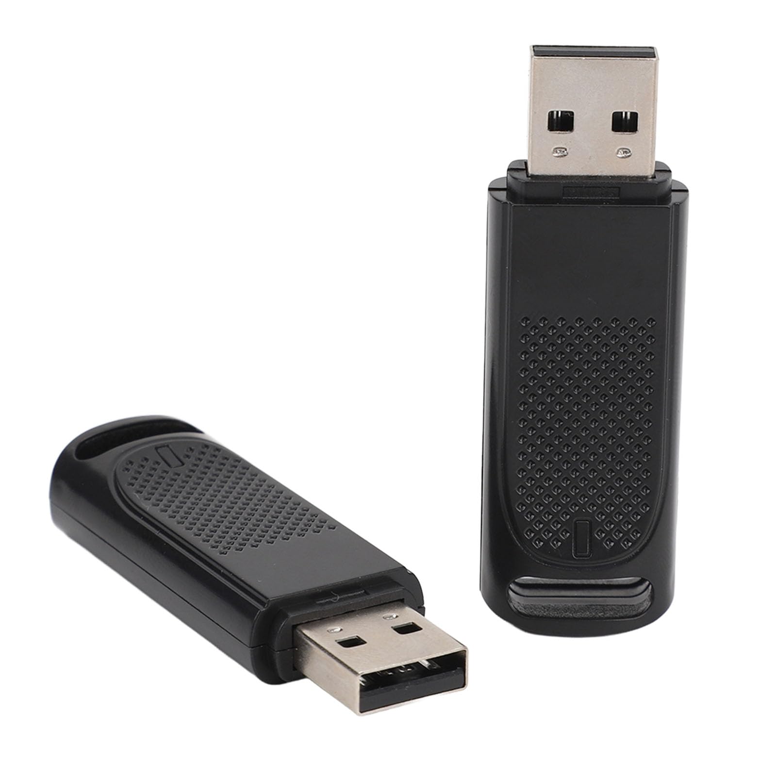 Wireless VR USB Receiver Dongle - 2 Pack Plug & Play for PC (Black Transparent) - Compatible with Oculus Rift, HTC Vive, Steam VR - Perfect for Gaming, Virtual Reality, and 3D Simulation