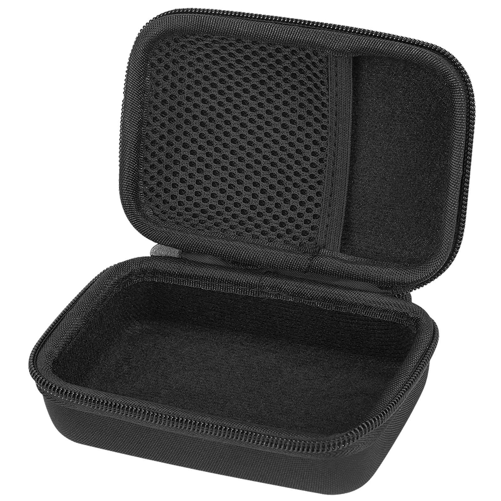 GeeRic JBL GO3 Hard Case - Shockproof EVA Protective Cover for JBL GO3 Speaker | Waterproof & Dustproof | Perfect for Travel, Camping & Outdoor Adventures (Black with Black Liner)