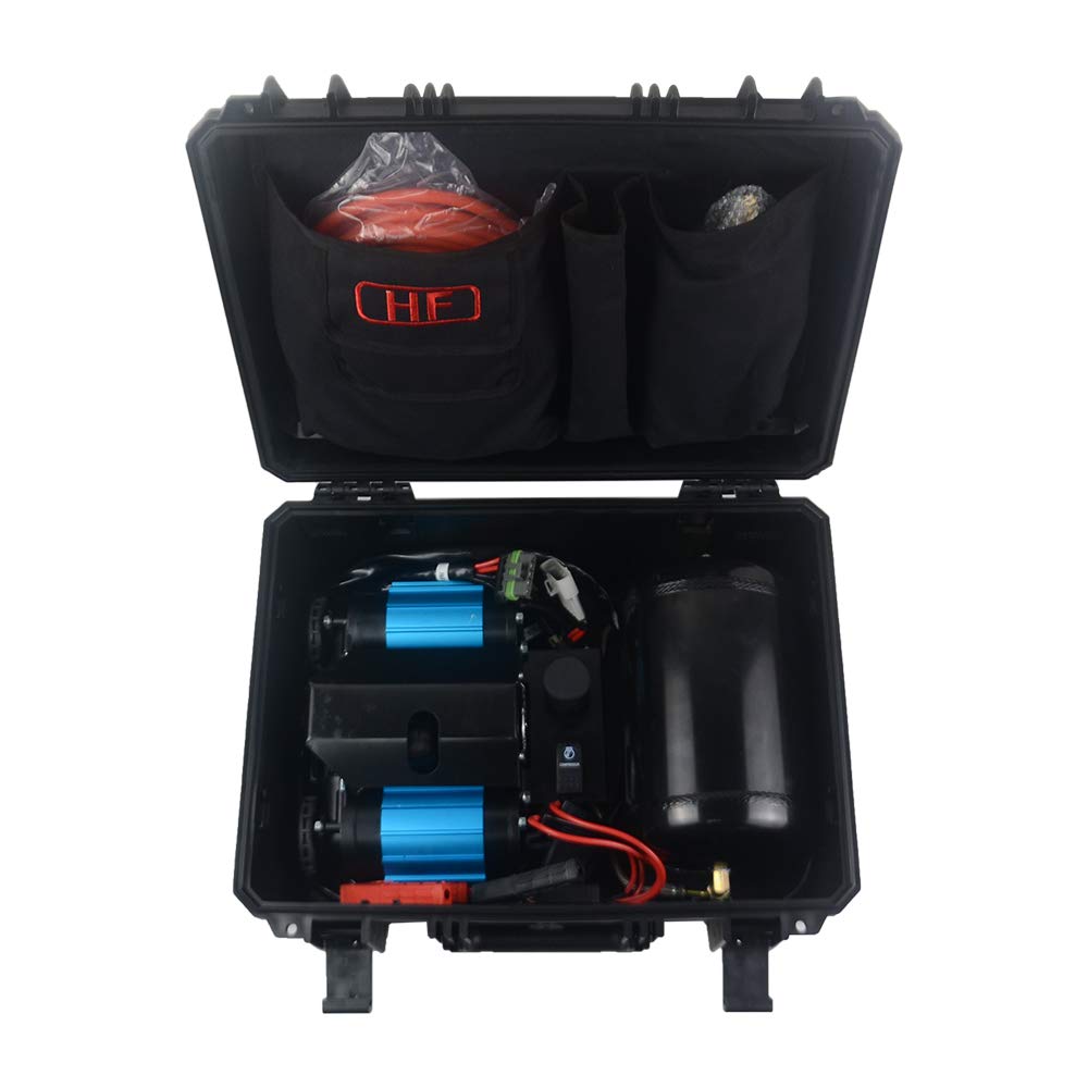 12V High Performance Air Compressor - Universal 4x4 Accessories Compatible (Part #CKMTP12) for Off-Road Vehicles, Tire Inflation & Emergency Use