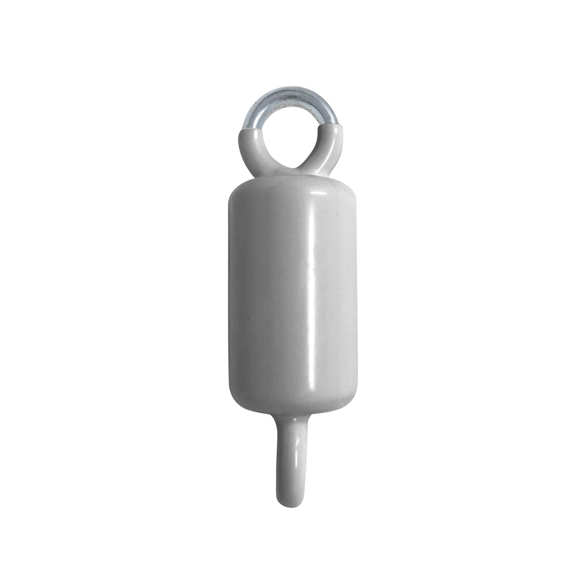3.5 lb Double Eye Bolt Counterweight for Flag Pole - Heavy Duty Stainless Steel Halyard System Weight - Perfect for Outdoor Flags, Boat Flags & Internal Halyard Systems (Silver/Gray)