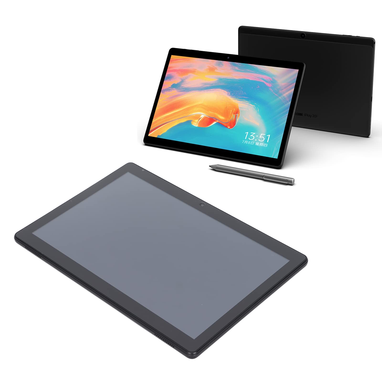 6GB RAM 128GB ROM 10.1 Inch HD Gaming Tablet - Octa-Core Processor, Dual SIM 4G LTE, AI Camera - Perfect for Mobile Gaming, Streaming & Work