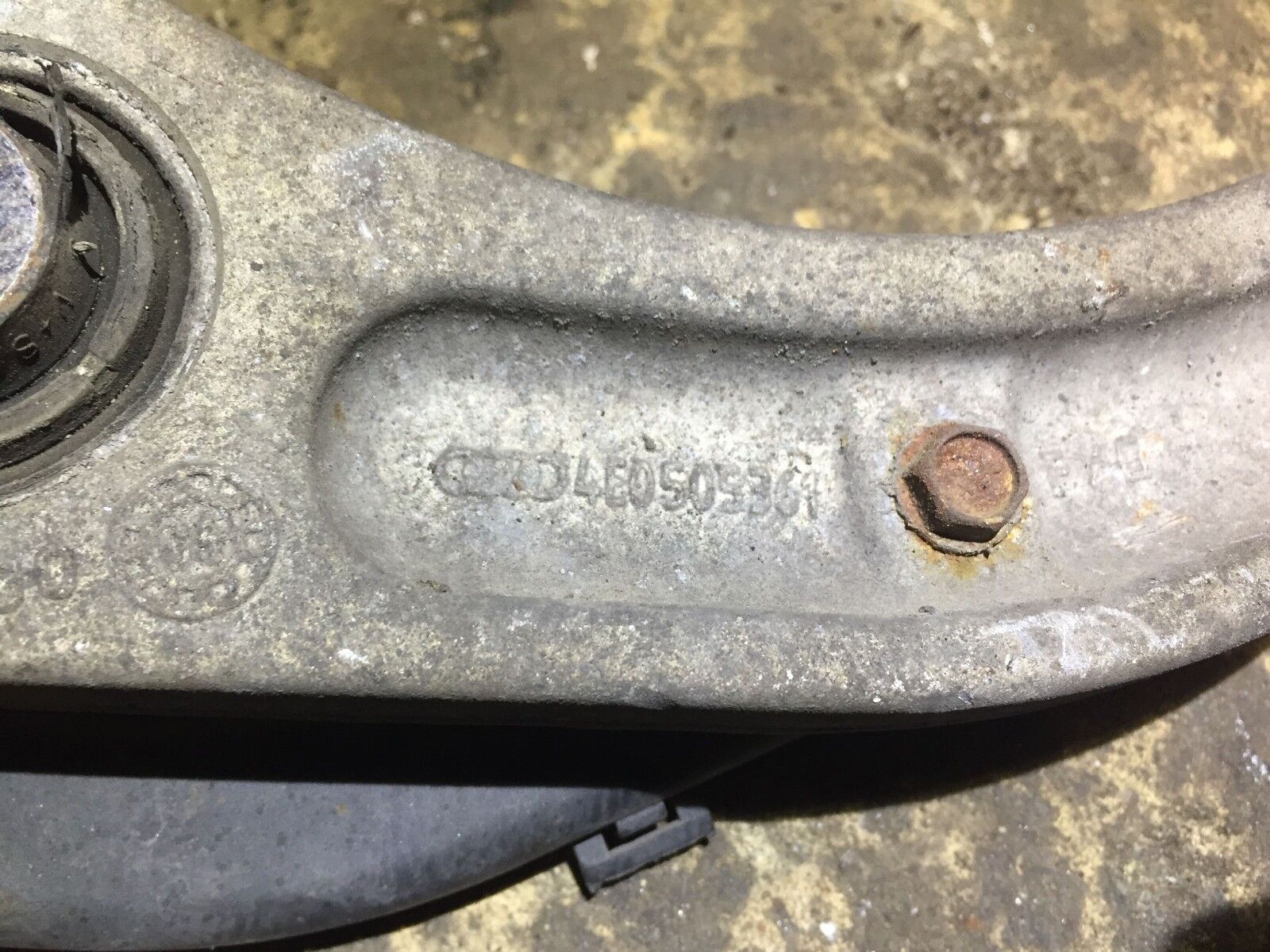 2004-2008 Audi A8 S8 Rear Left Driver Side Lower Control Arm - OEM Replacement - 3-Piece Set - Perfect for Suspension Repair & Performance Upgrade