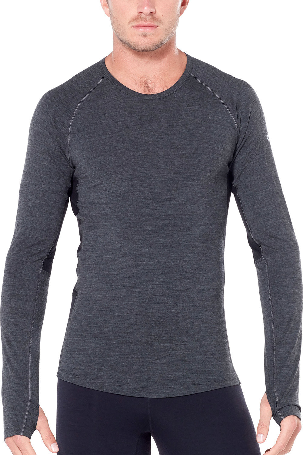 200 Zone Long Sleeve Crew Neck Sweatshirt for Men - Comfortable Thermal Underwear Base Layer for Cold Weather - Perfect for Hiking, Camping & Winter Sports