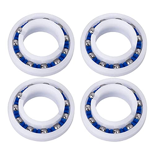 FAKEME 4PCS C60 C-60 Plastic Roller Bearing Replacement for Polaris 180 280 Pool Cleaner - Durable Pool Cleaner Parts for Swimming Pool Maintenance
