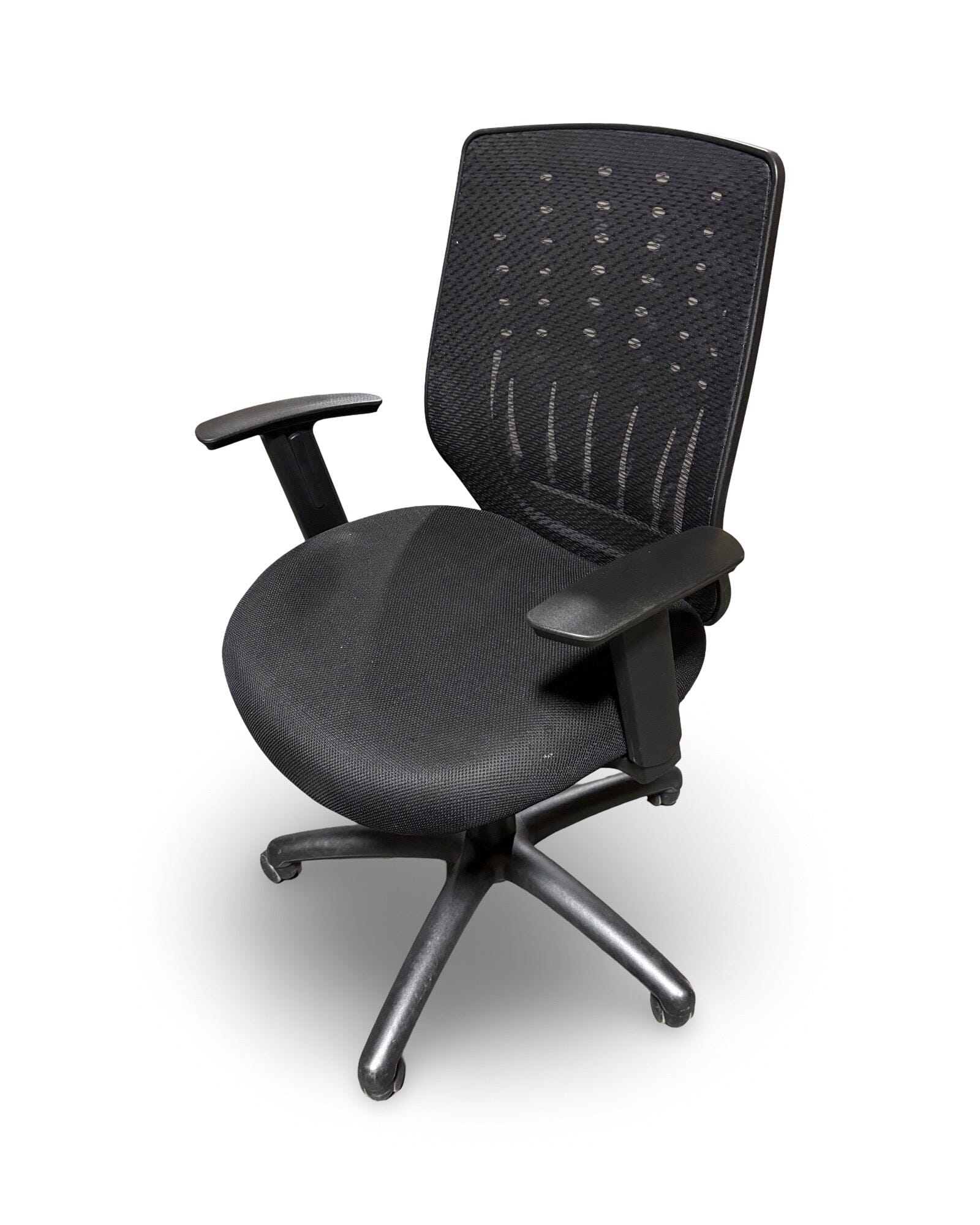 Premium Used Eurotech Office Chair - Ergonomic Executive Desk Chair for Home & Office Workspace - Comfortable & Durable for Long Hours