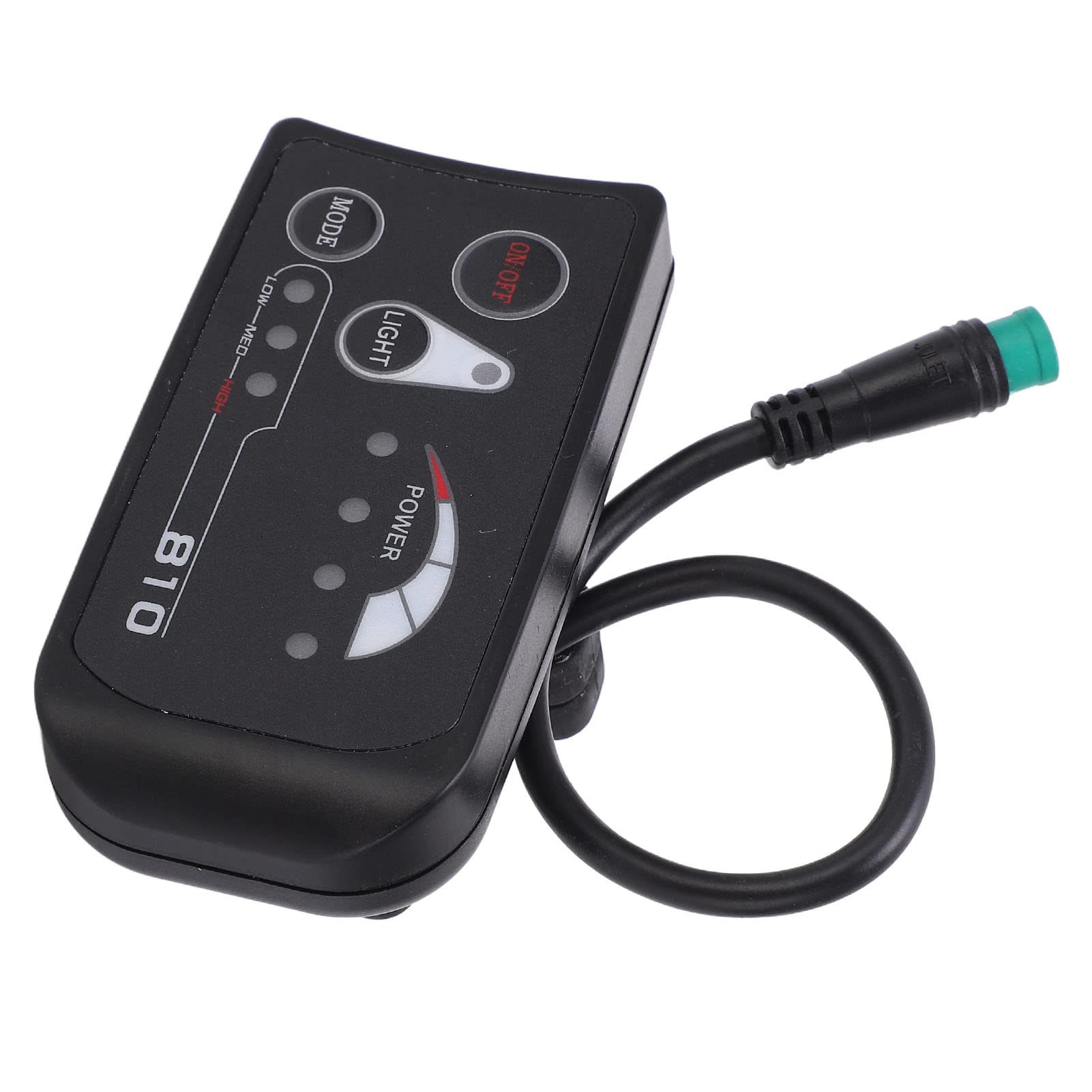 36V 48V Electric Bike LED Display Control Panel - Waterproof E-Bike LCD Screen for Bicycle Modification | Perfect for Commuting, Mountain Biking & Urban Riding