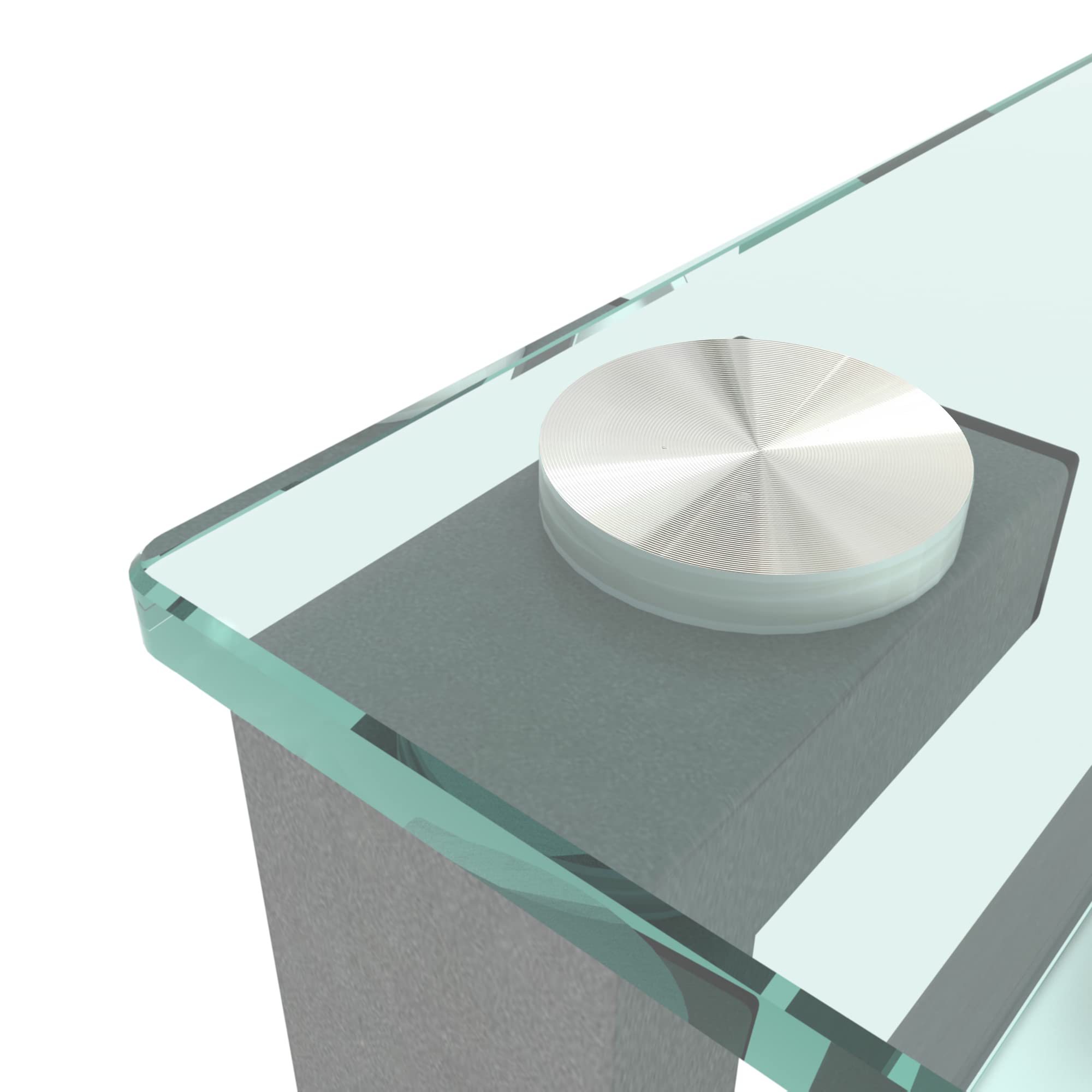 Black Side Table - Small End Table for Living Room, Nightstand for Bedroom - Modern Grey Accent Table - Perfect for Sofa, Chair & Bedside Use