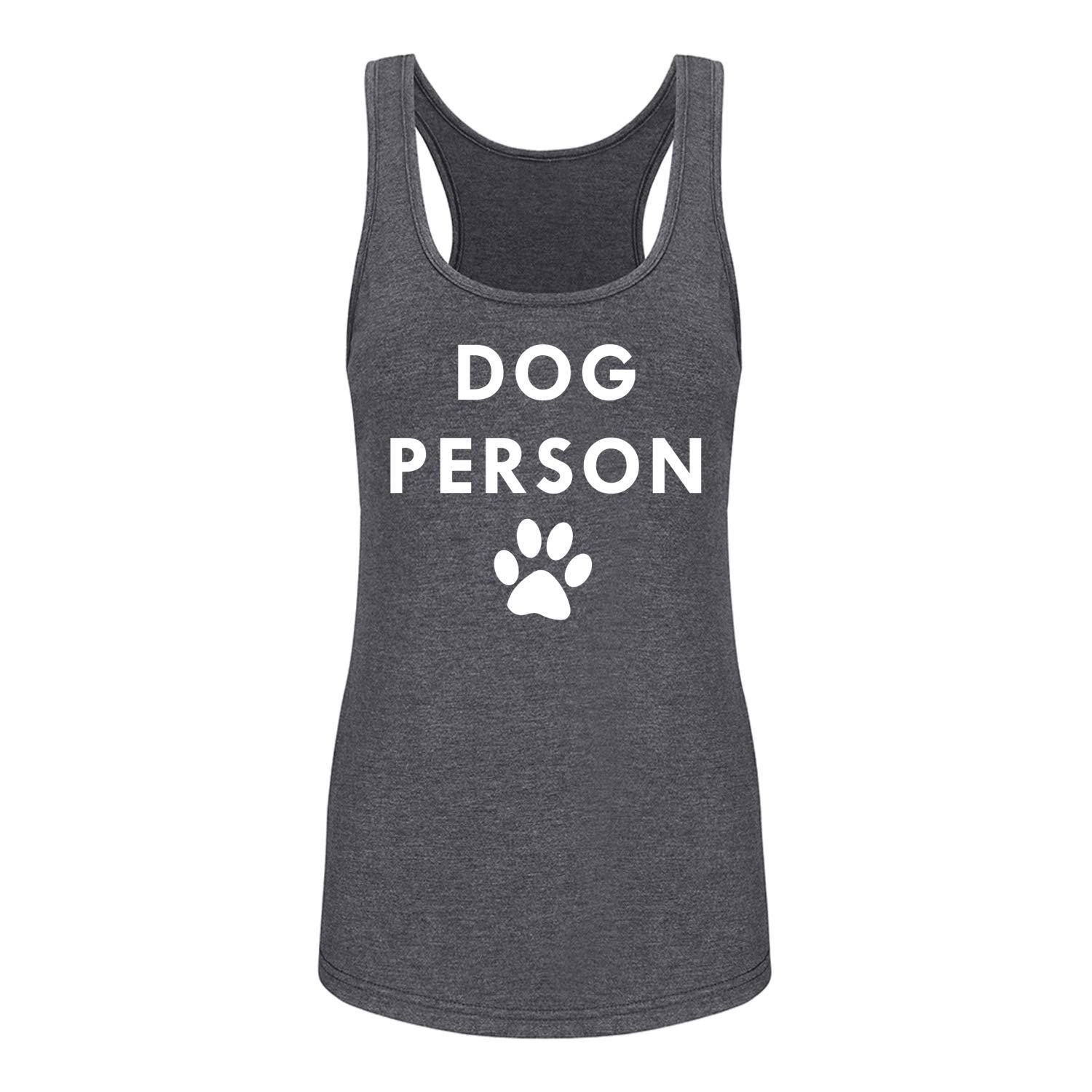 Funny Workout Tank Tops for Women - Dog Lover Gym Shirts with Saying | Racerback Sleeveless Fitness Tops for Running, Yoga & Workout