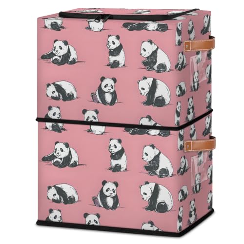Panda Print Pink