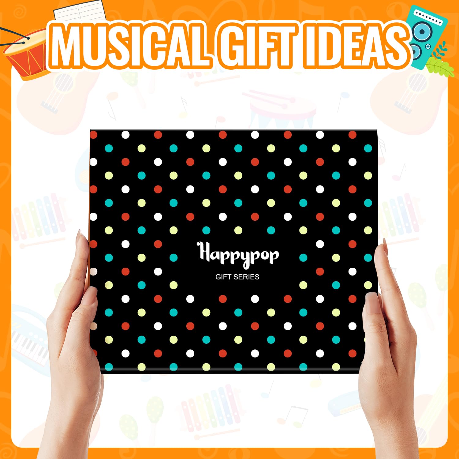 HappyPop K-Pop Music Socks for Women - Cute Anime Singing & Gaming Gifts for Girls - Perfect for Concerts, Cosplay & Gamer Fashion
