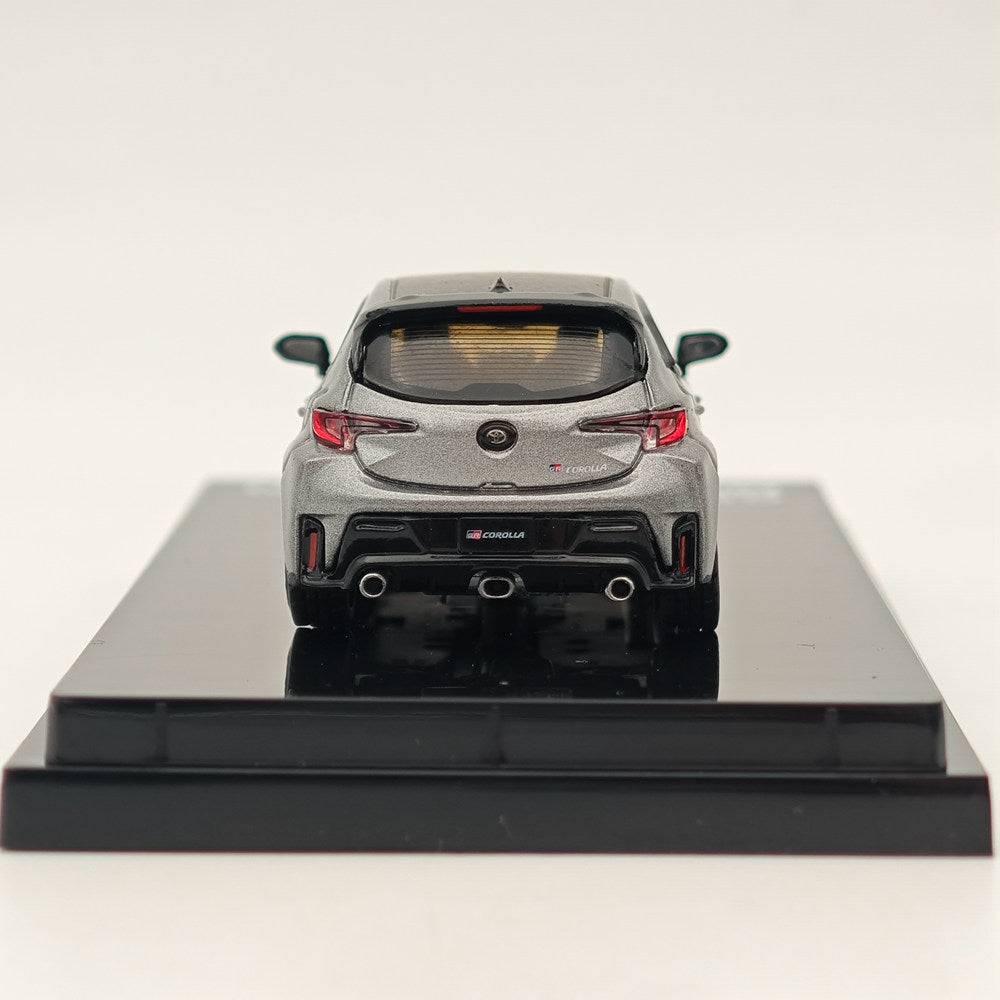 1/64 Scale Toyota GR Corolla RZ Diecast Model Car - Hobby Japan HJ641067GM Precious Metal Edition | Collectible Toy Car for Display, Racing Enthusiasts, and Diecast Model Lovers