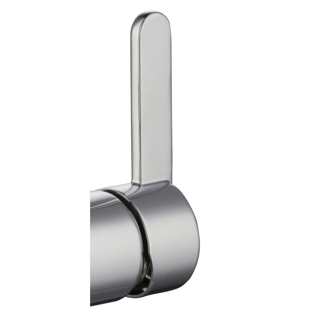 Glacier Bay Paulina Chrome Single-Handle Pull-Down Sprayer Kitchen Faucet with TurboSpray Technology - FastMount Installation & Soap Dispenser Included - Perfect for Modern Kitchens & High-Traffic Homes
