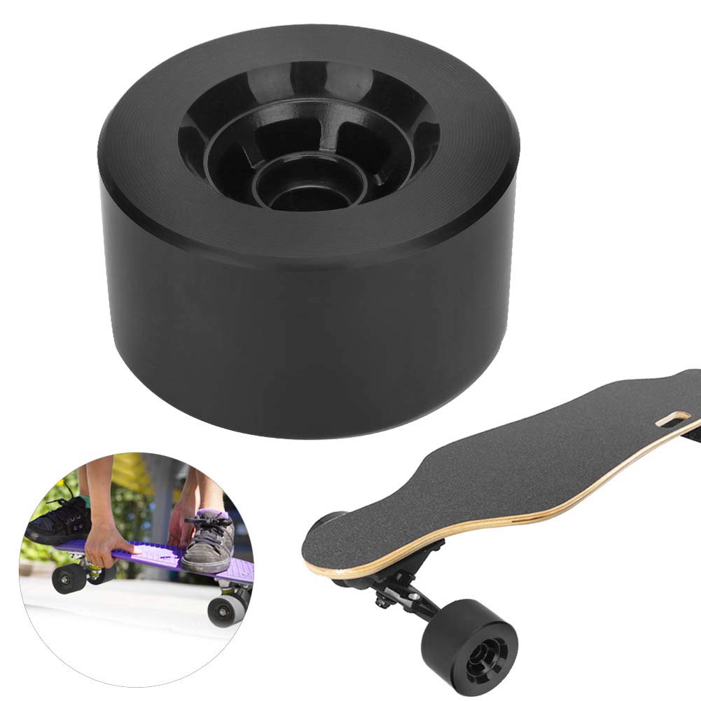 Keenso Pro 90mm 80A PU Shockproof Skateboard Wheels with Bearings - Durable Longboard & Electric Scooter Tires for Smooth Riding | Perfect for Commuting, Cruising & Street Performance