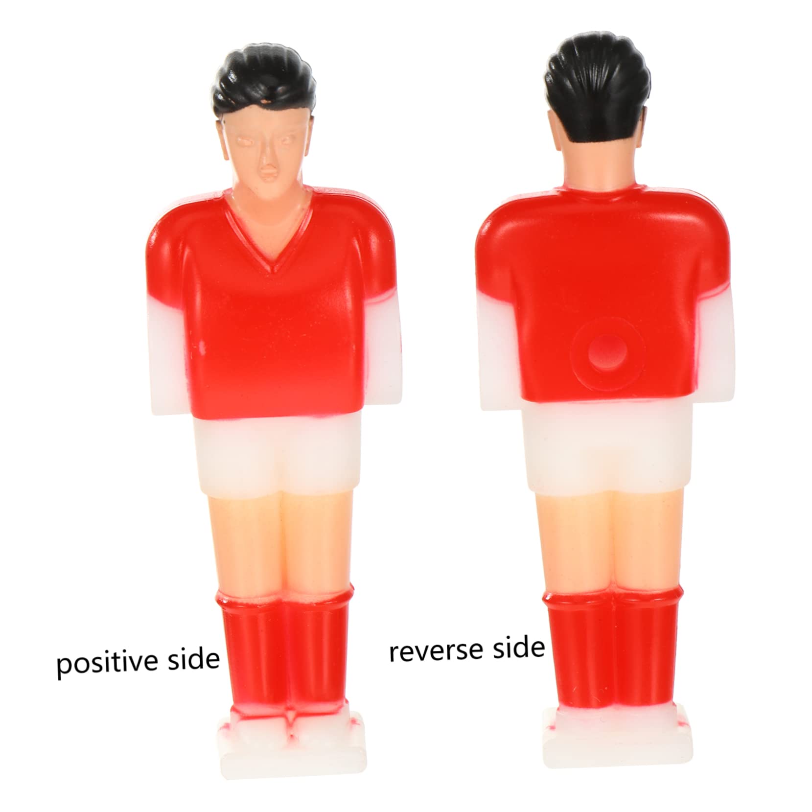 22 Pcs Foosball Player Figures - Replacement Parts for Table Football Game | Machine Table Soccer Accessories | Perfect for Football Theme Party Decorations & Game Room Setup
