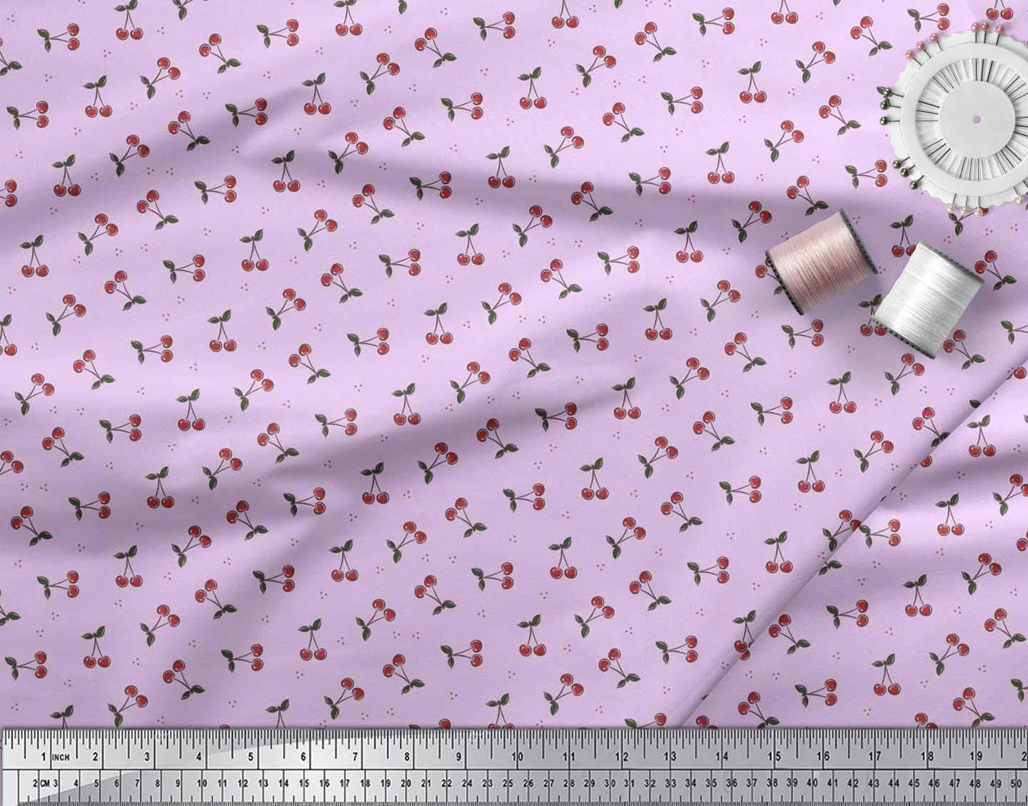 Soimoi 100% Cotton Poplin Fabric by The Yard - 56