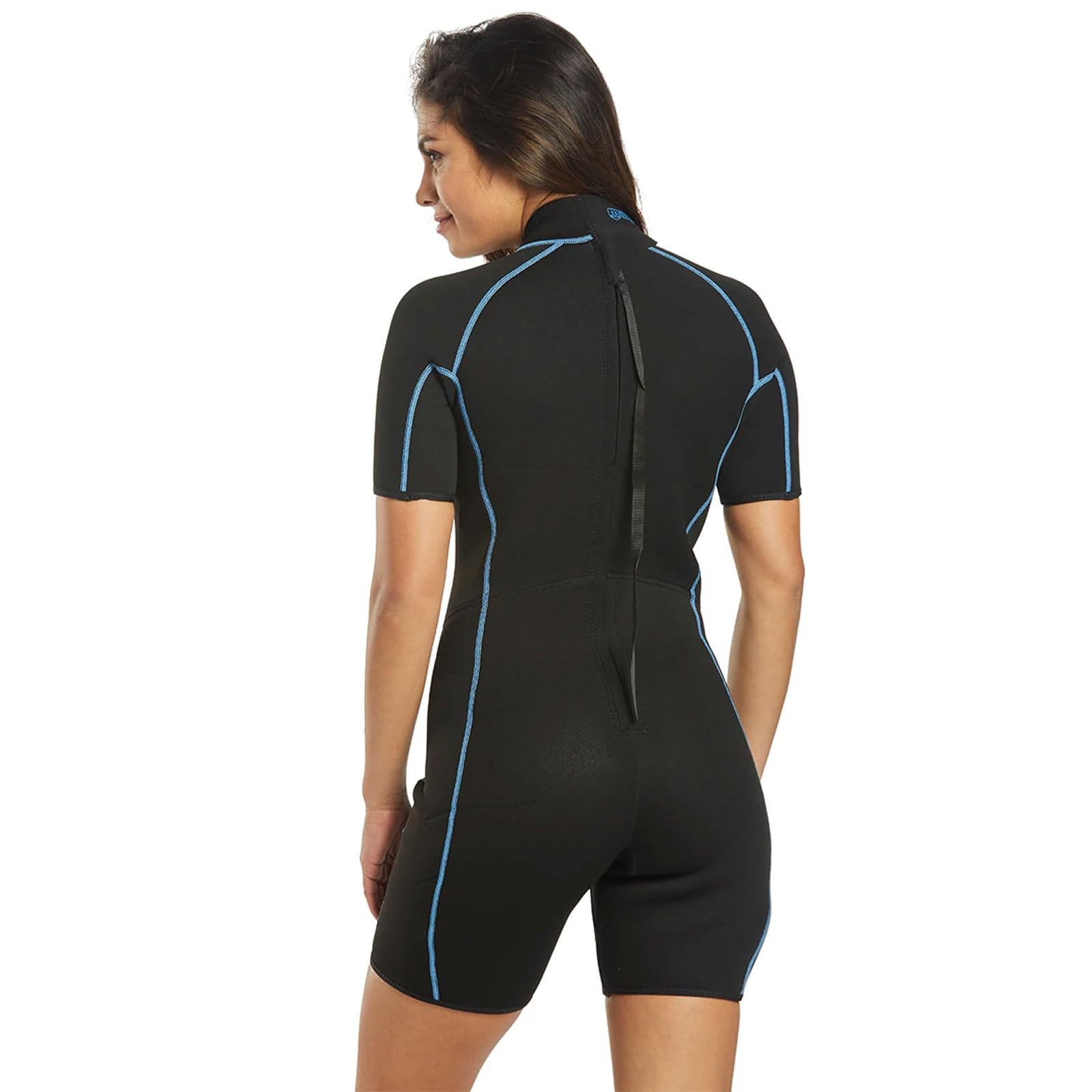 MARES Women's M-Flex 2.5mm Neoprene Shorty Wetsuit for Scuba Diving & Snorkeling - Warm Water Swimwear for Women | Perfect for Tropical Vacations, Beach Swimming & Water Sports