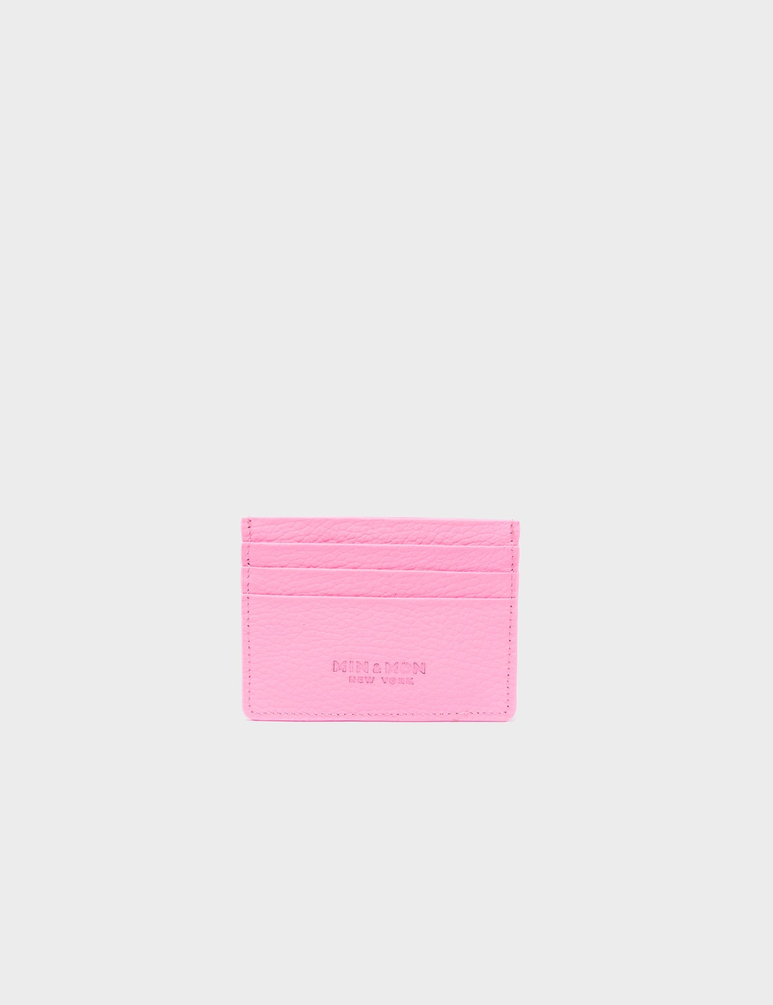 Filium Soft Neon Pink Leather Card Holder - Slim RFID Blocking Wallet for Women & Men - Perfect for Travel, Business, and Everyday Use