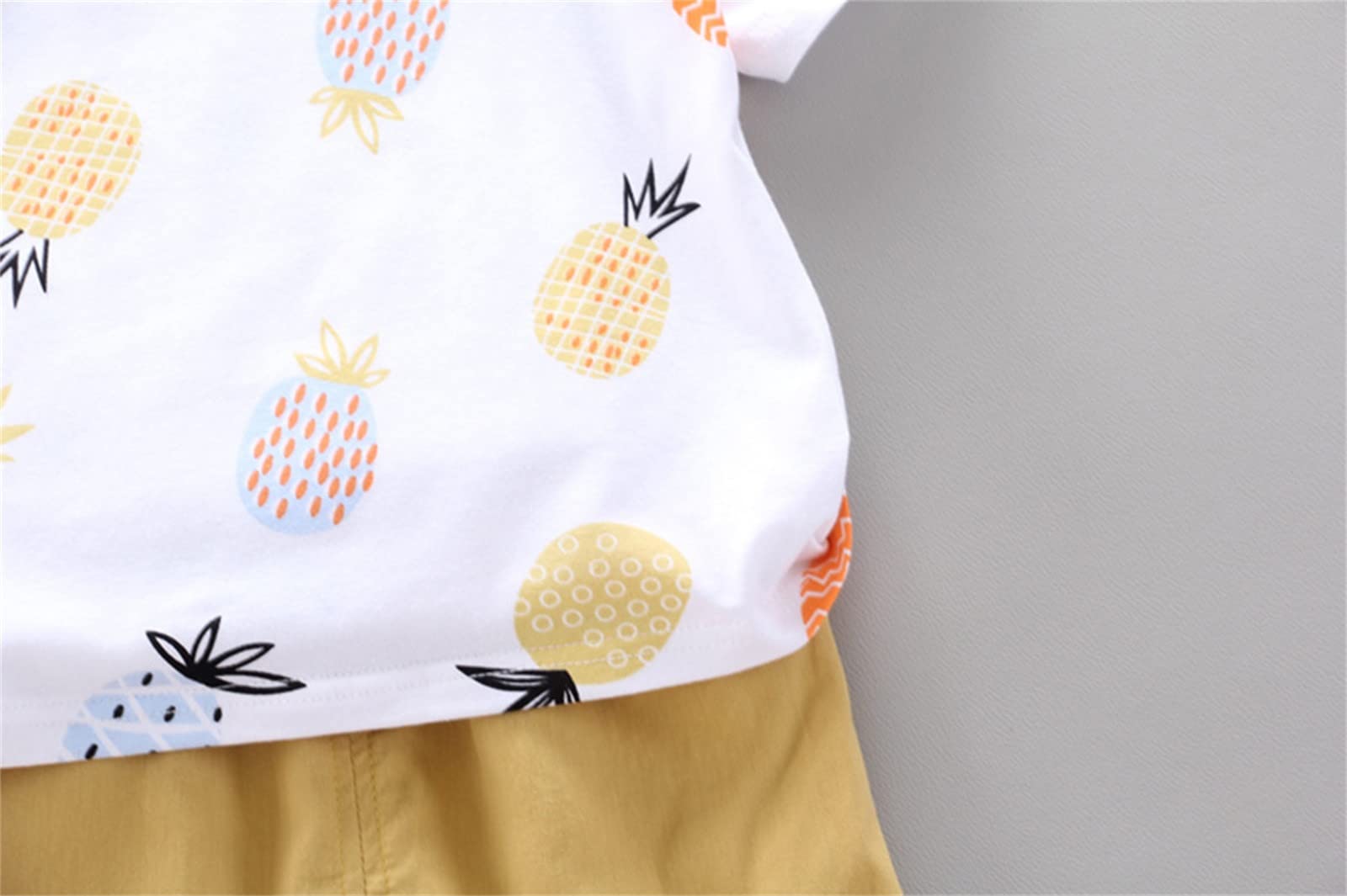 Baby Boy Summer Outfit Set - Cute Alphabet Shirt & Shorts for Toddlers & Infants | Perfect for Playdates, Beach Trips & Family Photos