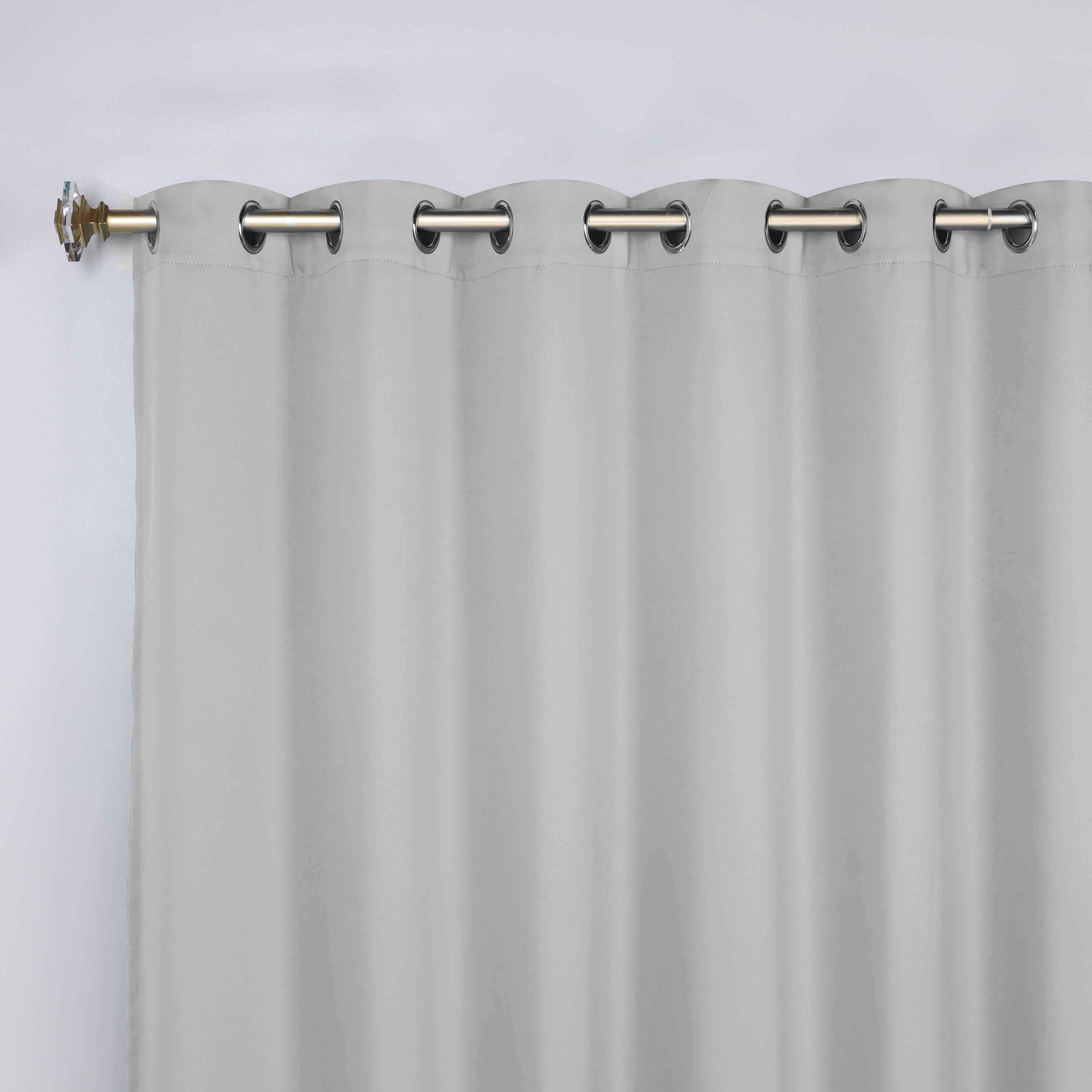 Classic Modern Solid Blackout Curtain Panels - Set of 2 for Bedroom & Living Room - Light Blocking Thermal Insulated Window Drapes for Home Decor
