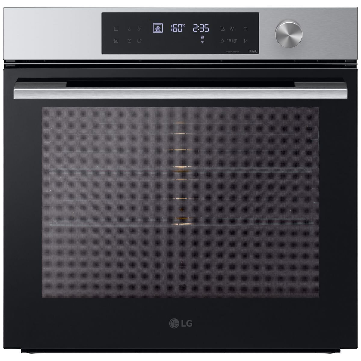 LG 60cm InstaView Series 7 Pyrolytic Self-Cleaning Oven with Stainless Steel Design - BO607G1S4 - Perfect for Modern Kitchens, Baking, Roasting & Family Cooking