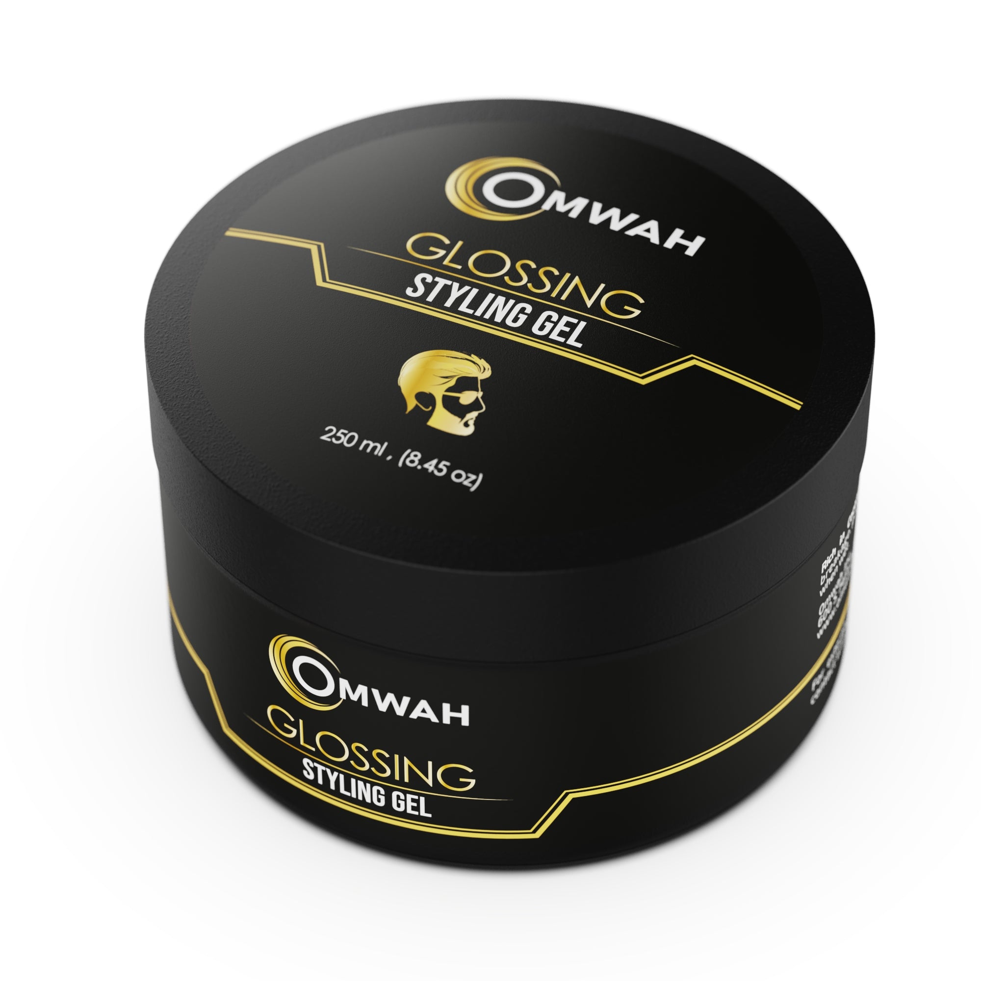 Professional Hair Styling Glossing Gel - Shine & Smooth Hair Treatment for Salon-Quality Results at Home | Perfect for Daily Styling, Frizz Control & Special Occasions