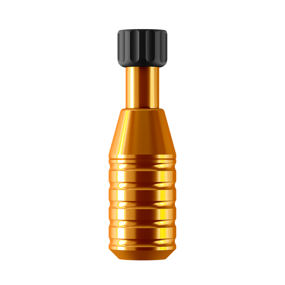 Cheyenne HAWK 25mm Cartridge Grip - Professional Tattoo Needle Holder - Orange Color for Tattoo Artists & Permanent Makeup