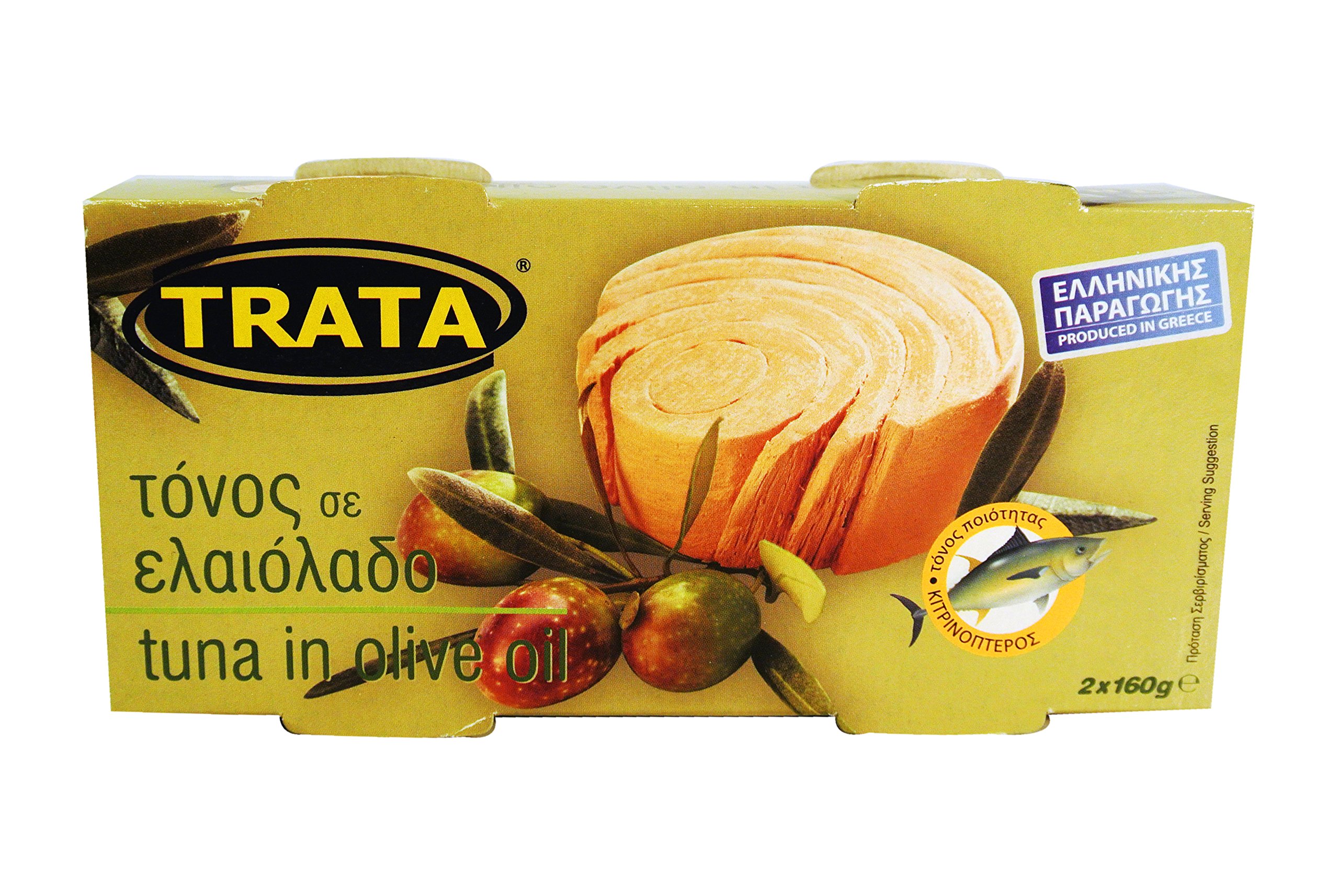 Premium Trata Tuna in Olive Oil - 320g Can - Wild Caught, High Protein, Keto & Paleo Friendly - Perfect for Salads, Sandwiches, and Healthy Meal Prep
