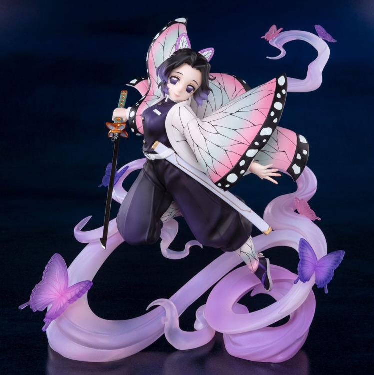 Figuarts Zero Demon Slayer: Kimetsu no Yaiba Shinobu Kocho Insect Breathing Version Anime Action Figure Collectible Statue - Perfect for Anime Fans, Home Decor, and Gift Giving