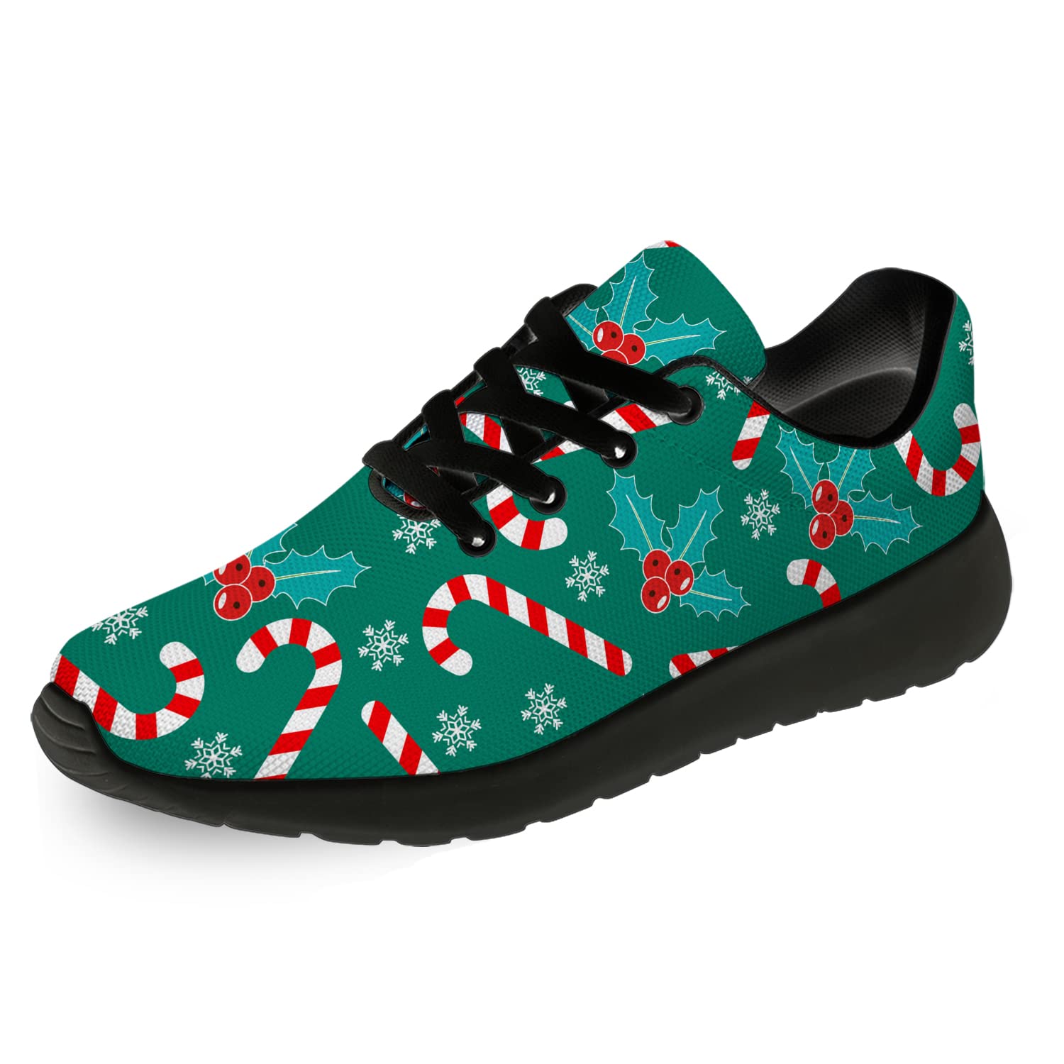 Ciadoon Christmas Running Shoes for Women & Men - Lightweight Athletic Tennis Sneakers for Walking, Jogging & Casual Wear - Perfect Holiday Gift for Boys & Girls (Great for Gym, Workouts & Daily Activities)
