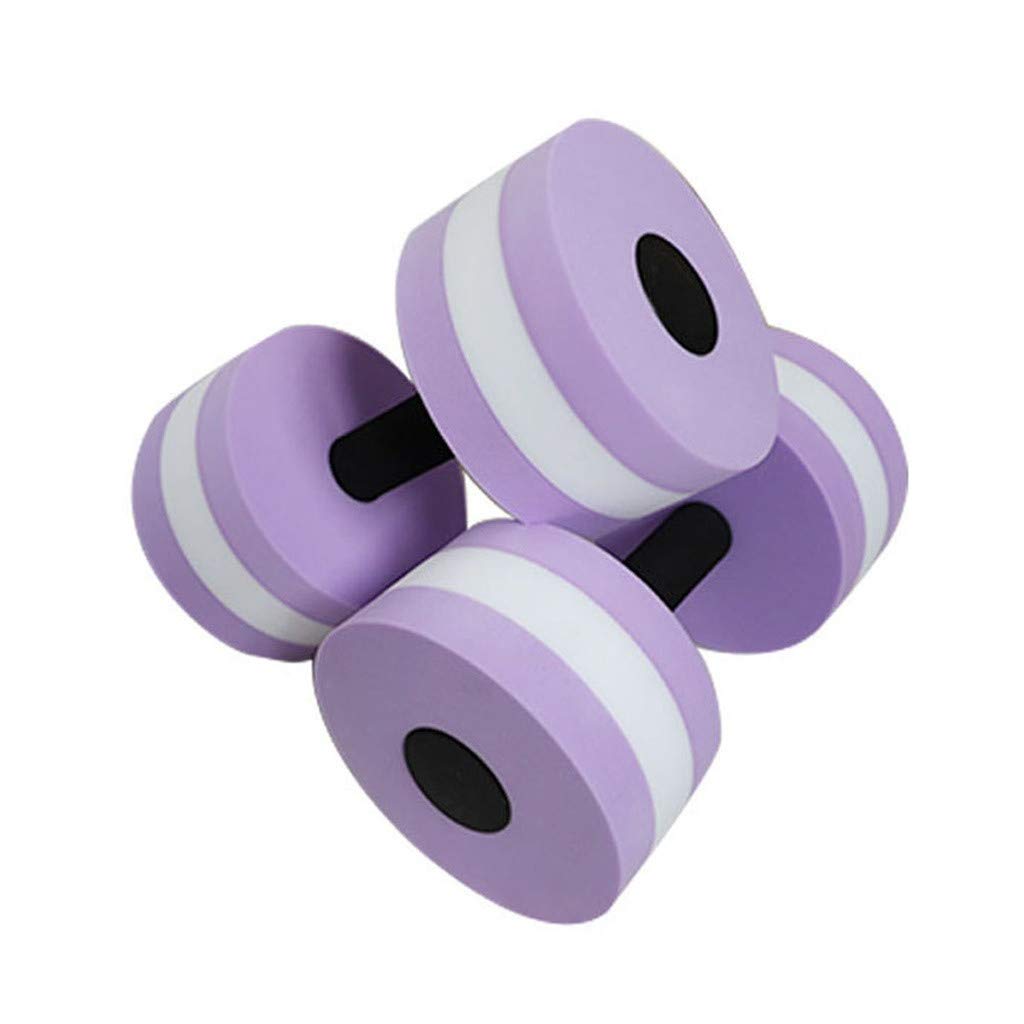 TANGNADE Foam Dumbbells for Water Aerobics - 1 Pair Lightweight Pool Weights for Swimming Exercise, Water Fitness Equipment for Adults | Perfect for Aqua Workouts, Hydrotherapy & Pool Training