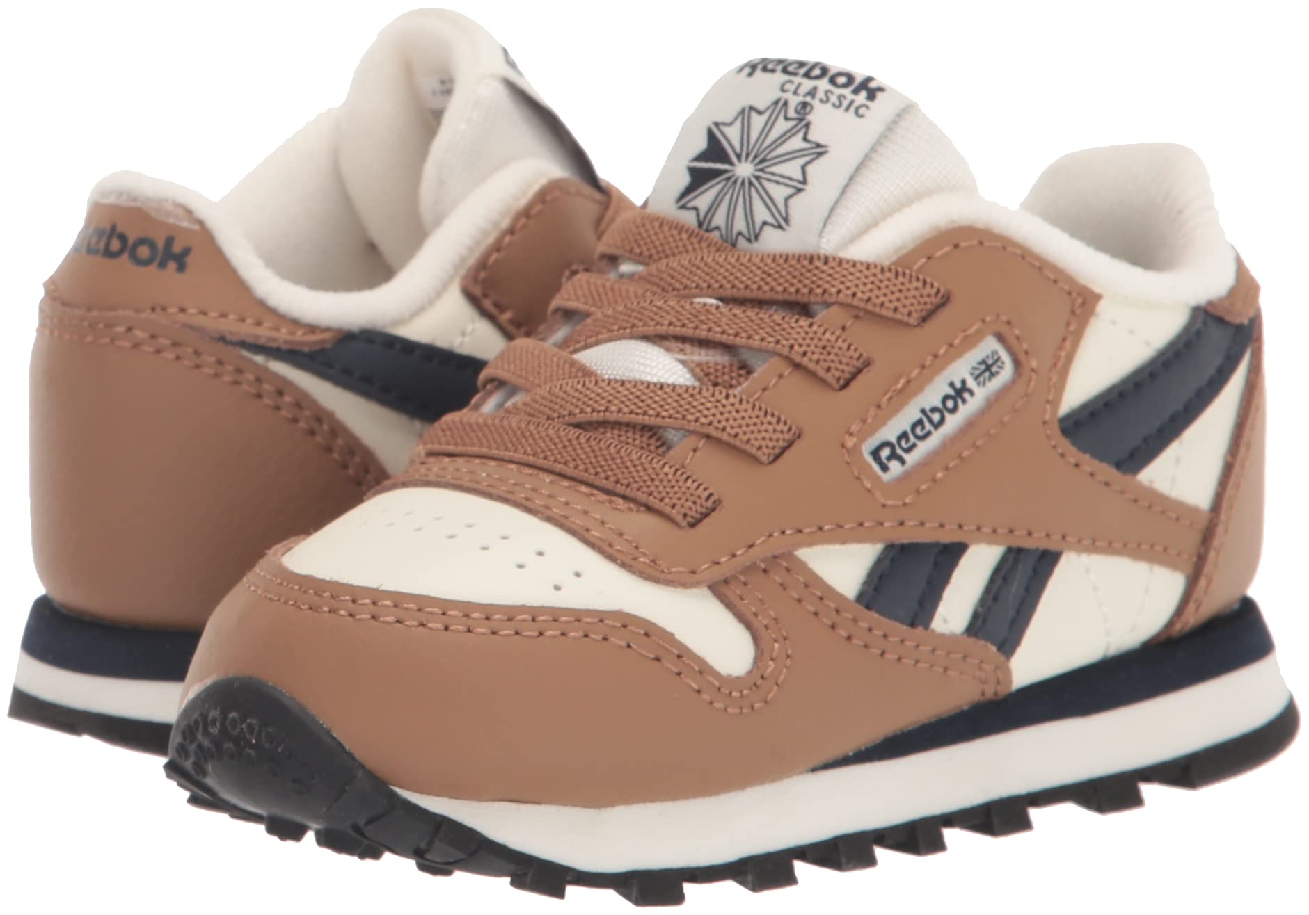 Reebok Classic Leather Sneakers for Baby Boys - Soft & Comfortable First Walking Shoes - Perfect for Everyday Play & Outdoor Activities