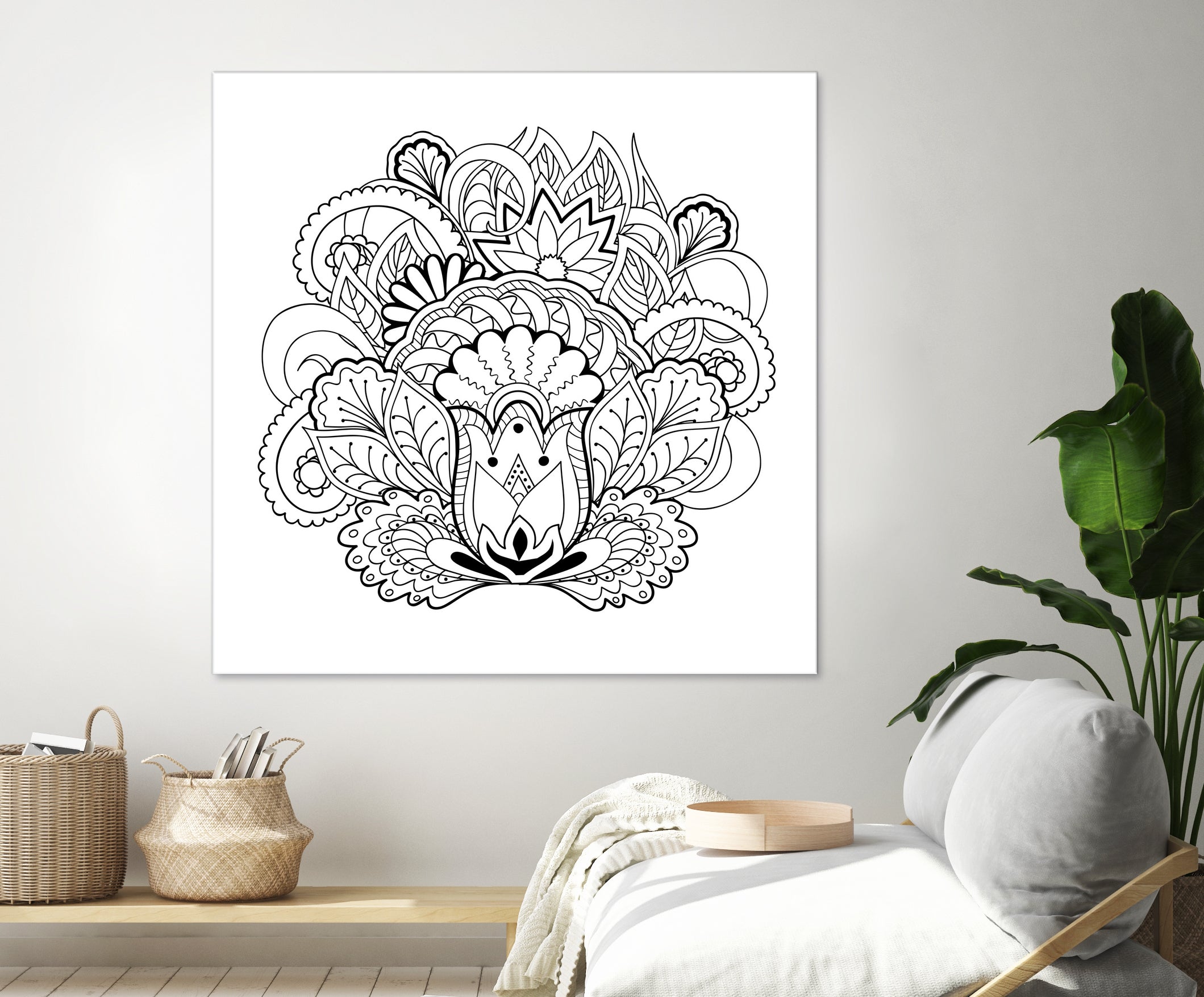 Black & White Zen Composition Notebook - Minimalist Journal for Meditation, Yoga & Mindful Writing | Perfect for Daily Reflection, Gratitude & Creative Inspiration